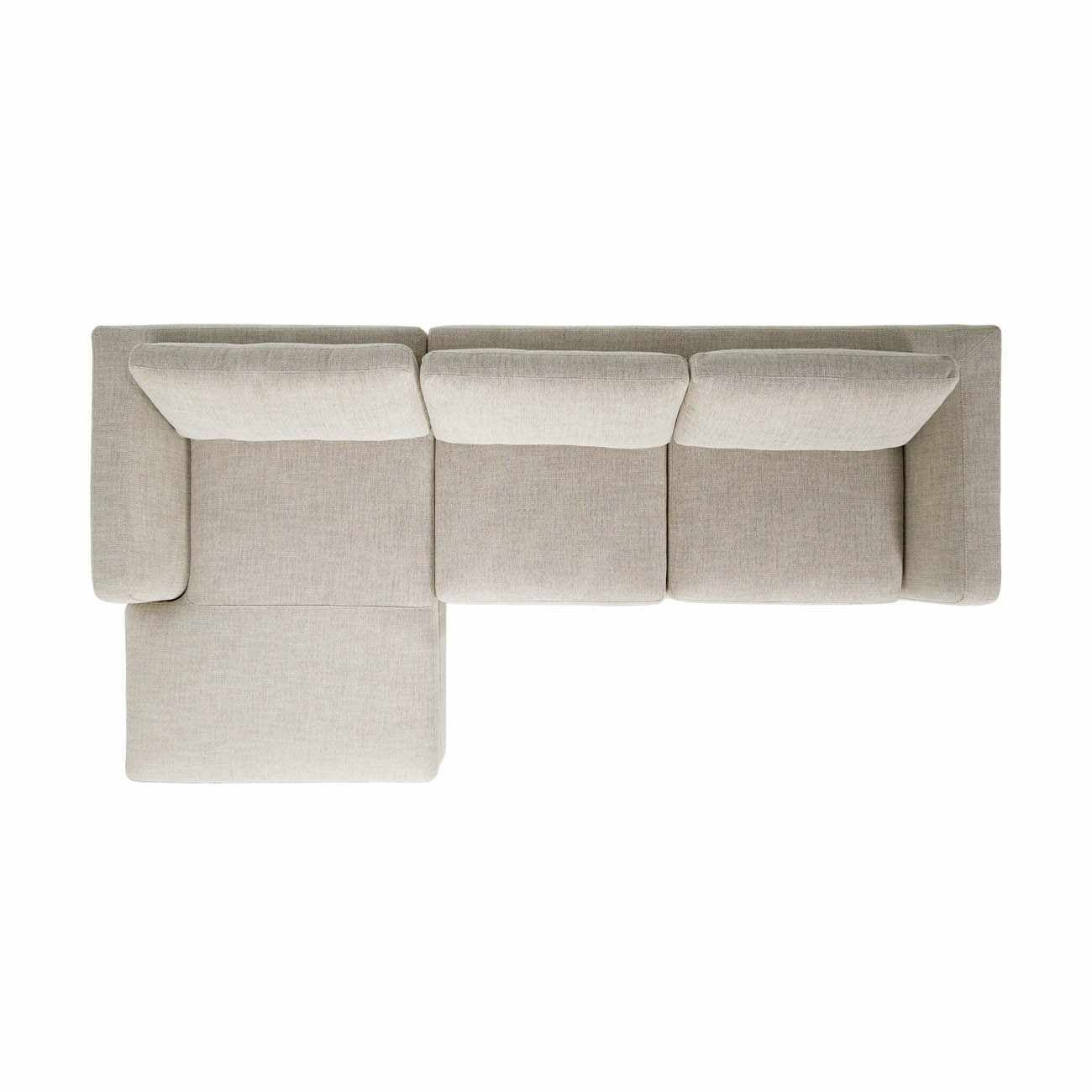 Four Hands Colt 2-Piece Sectional - Canton Dove