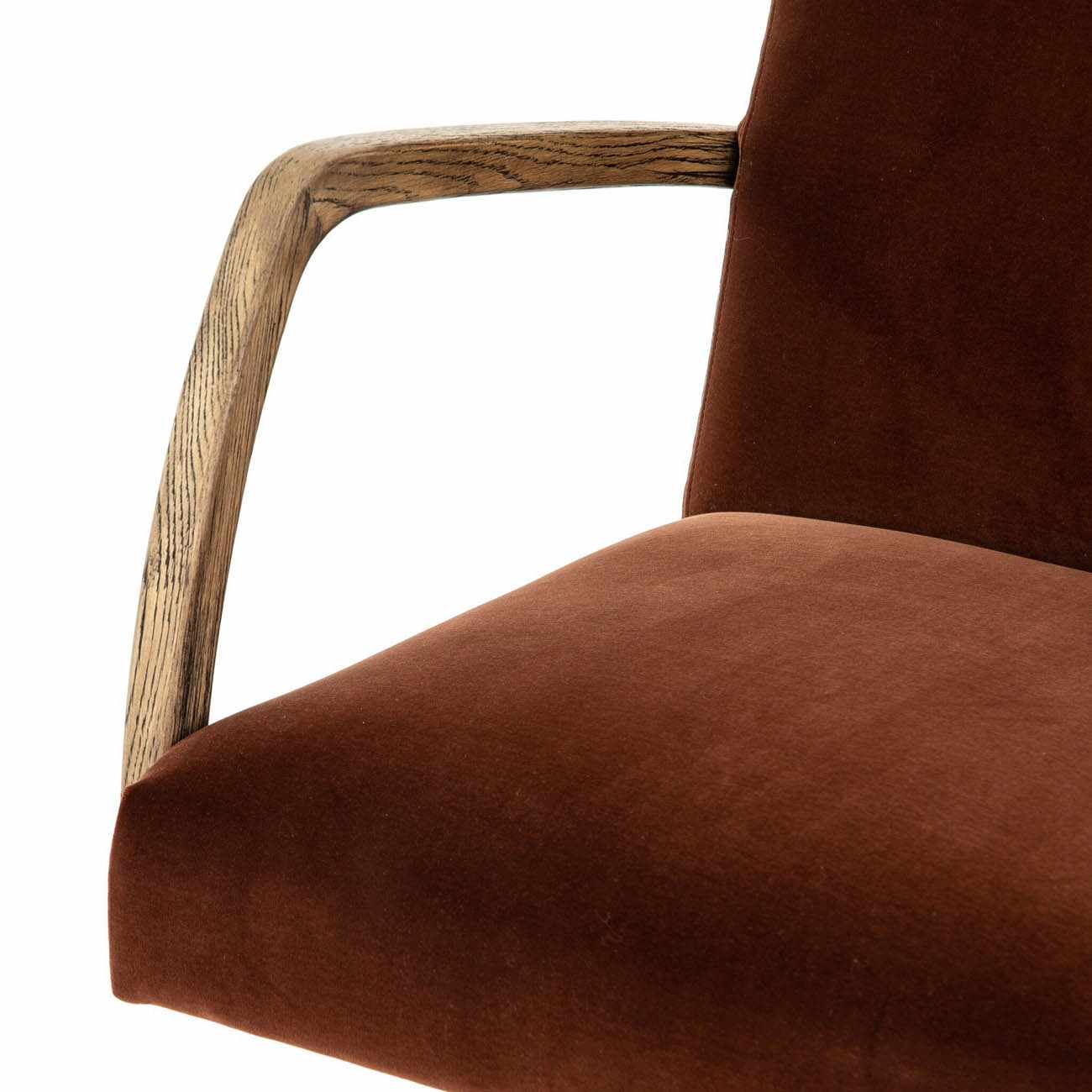 Four Hands Bryson Desk Chair - Surrey Auburn