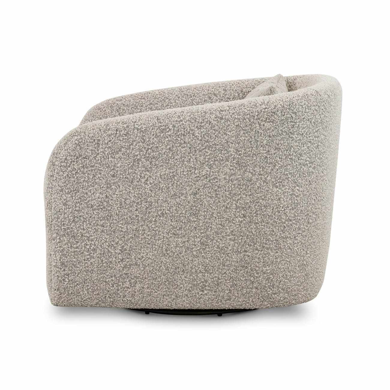 Four Hands Topanga Swivel Chair - Knoll Domino