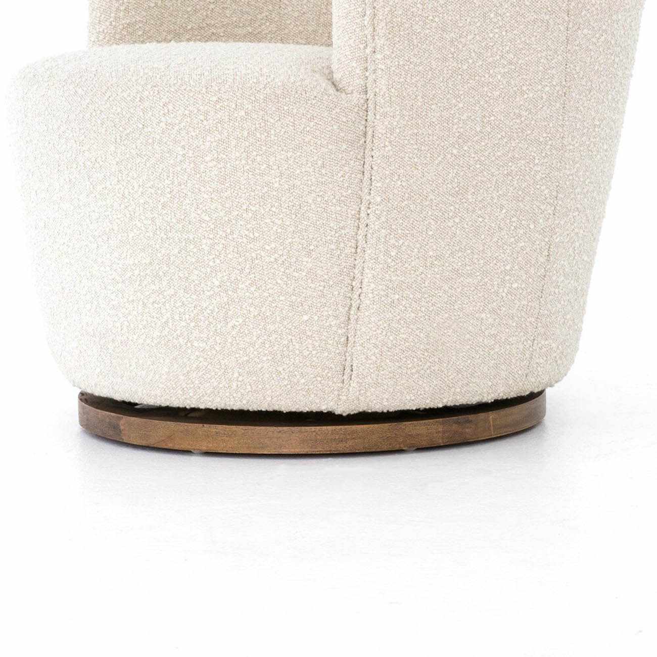 Four Hands Aurora Swivel Chair - Knoll Natural