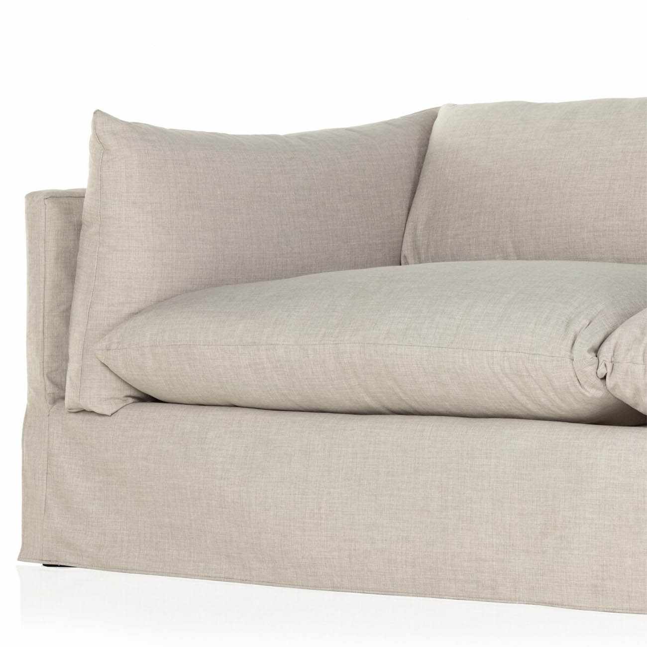 Four Hands Habitat Neutral Slipcover Sofa
