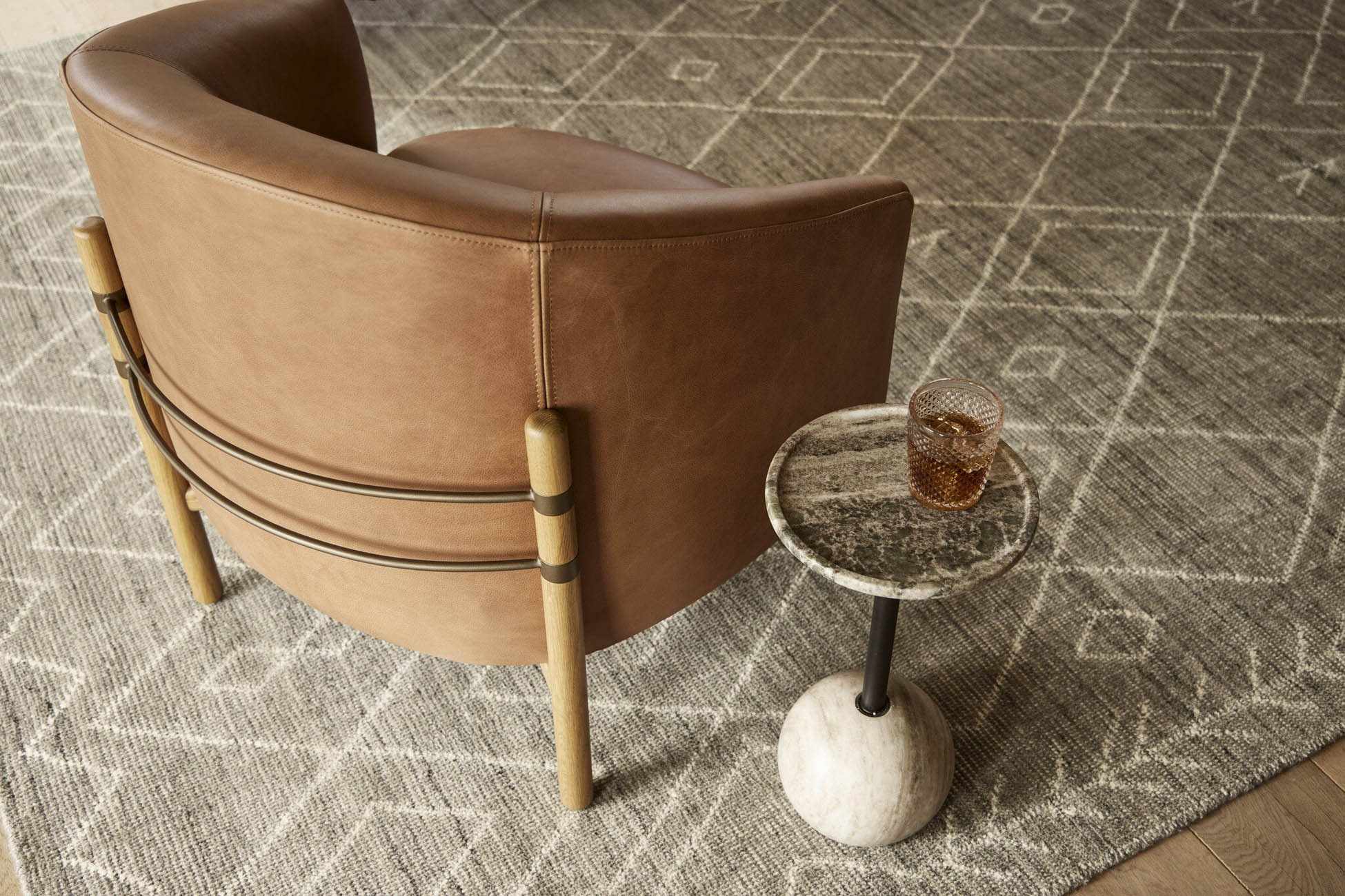 Four Hands Enfield Chair - Palermo Cognac