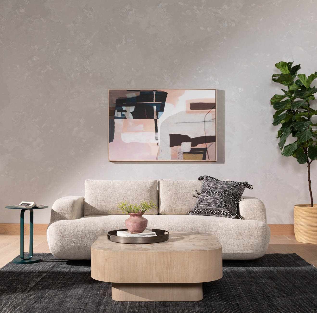 Four Hands Benito Sofa - Plushtone Linen