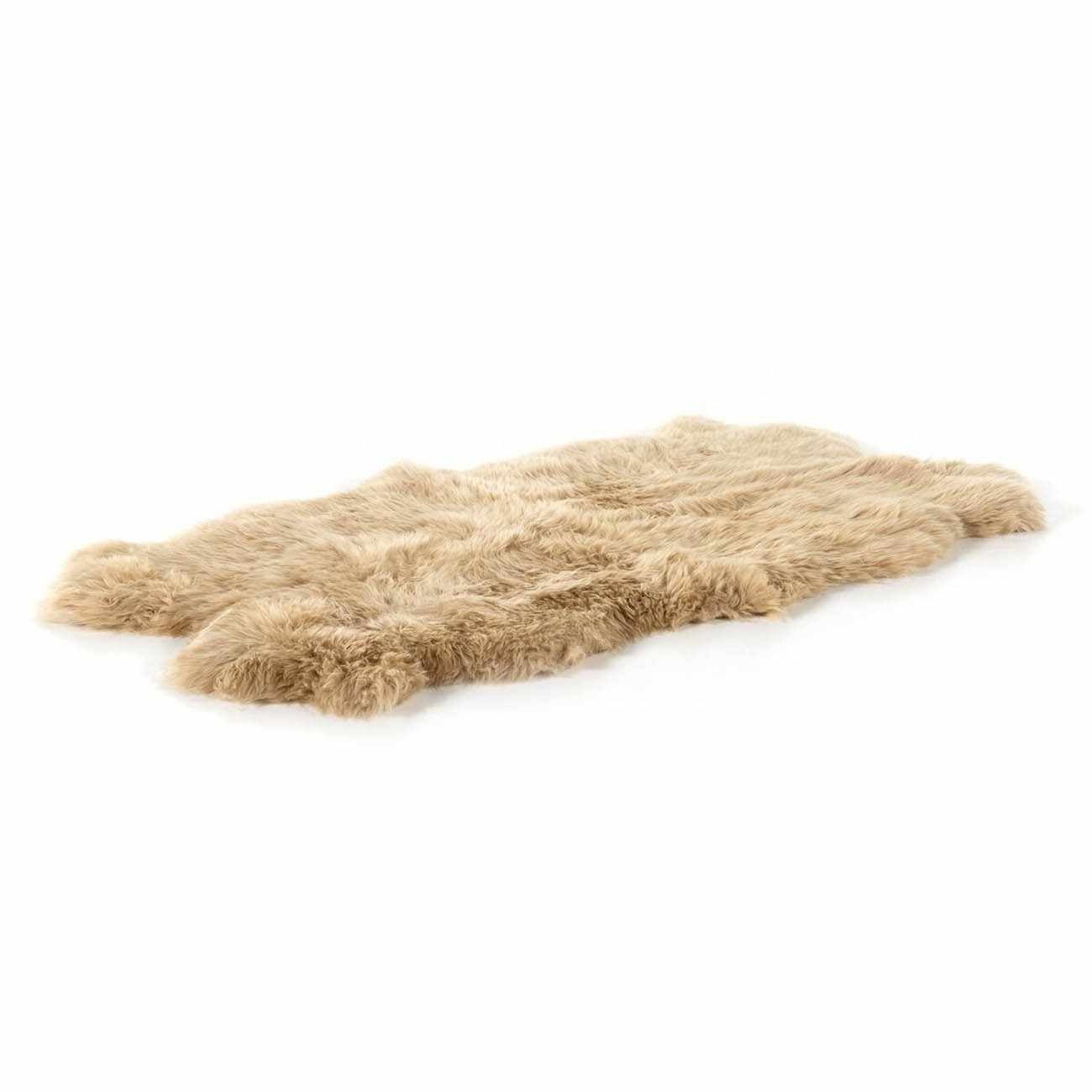 Lalo Lambskin Rug - Beige