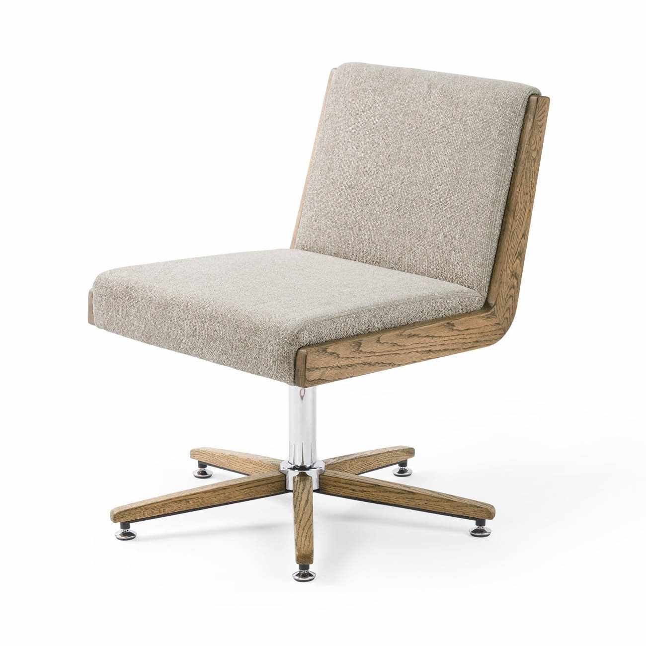 Four Hands Carla Desk Chair - Light Camel
