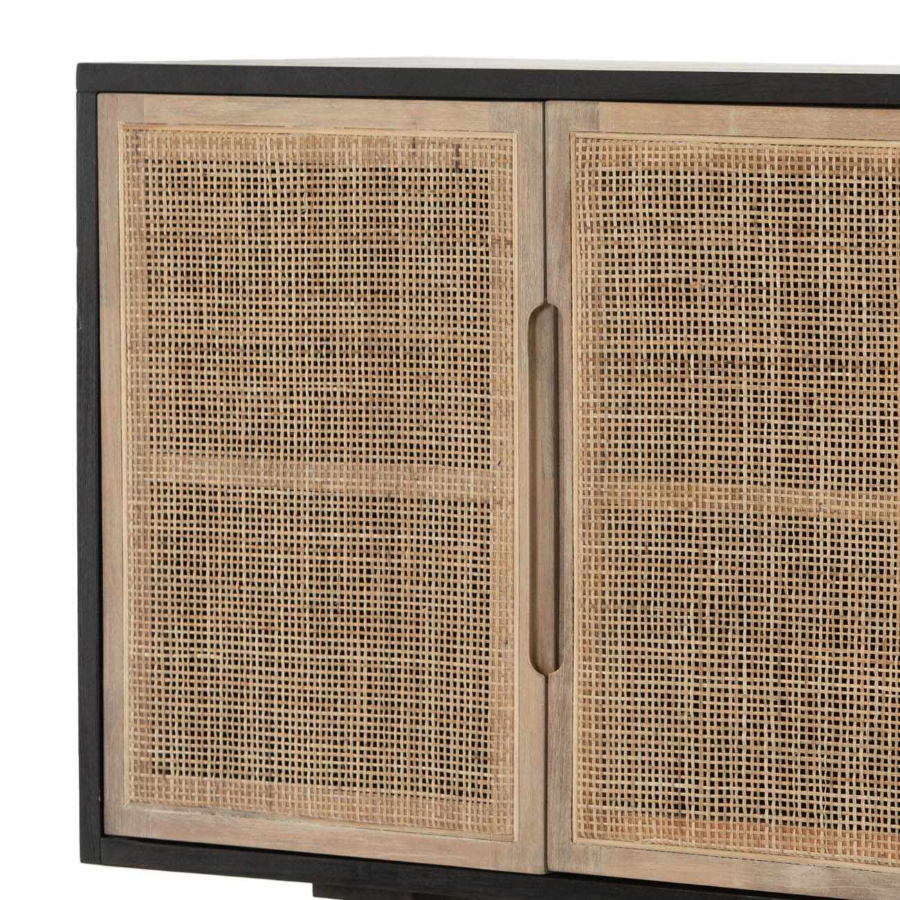 Four Hands Clarita Sideboard - Black Mango