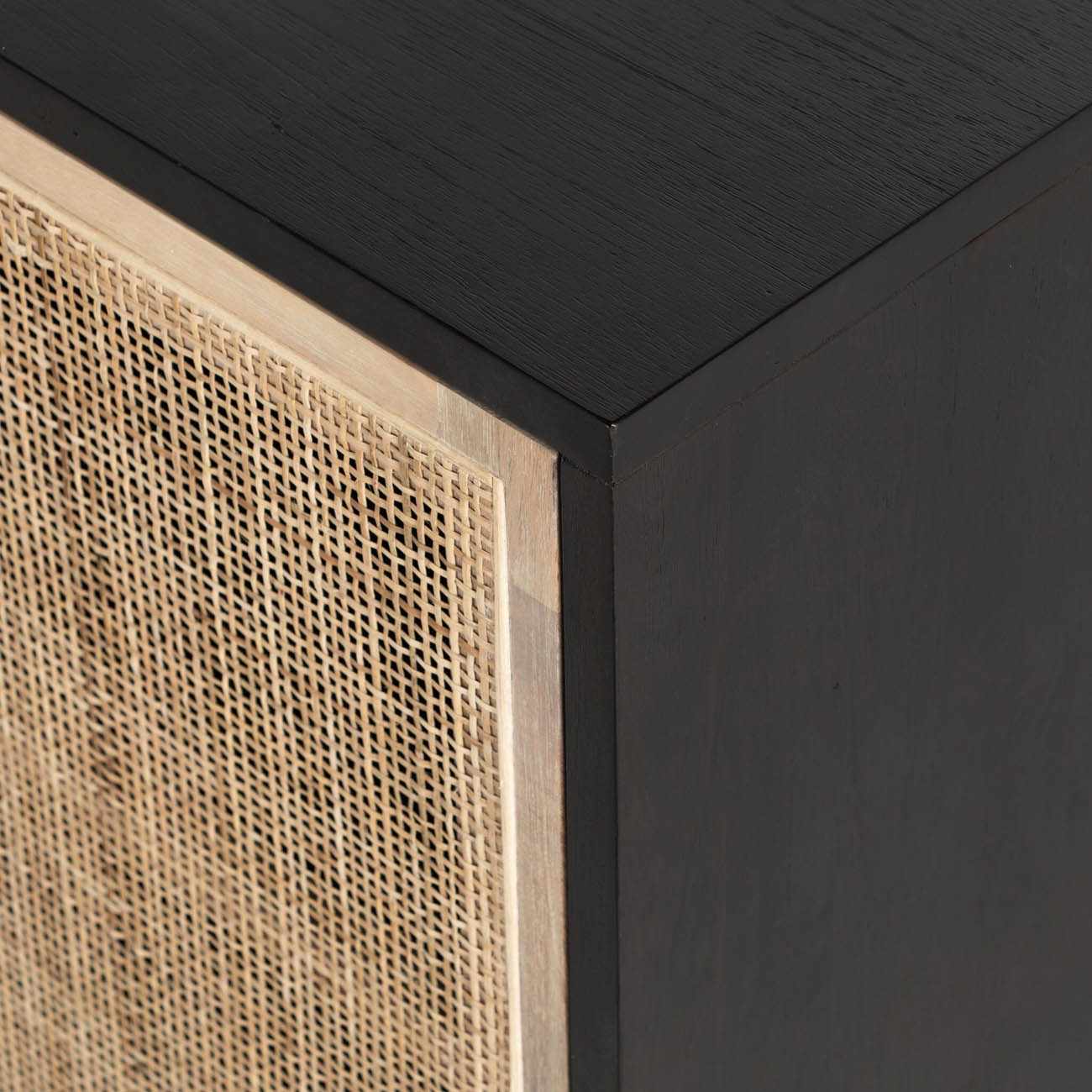 Four Hands Clarita Sideboard - Black Mango