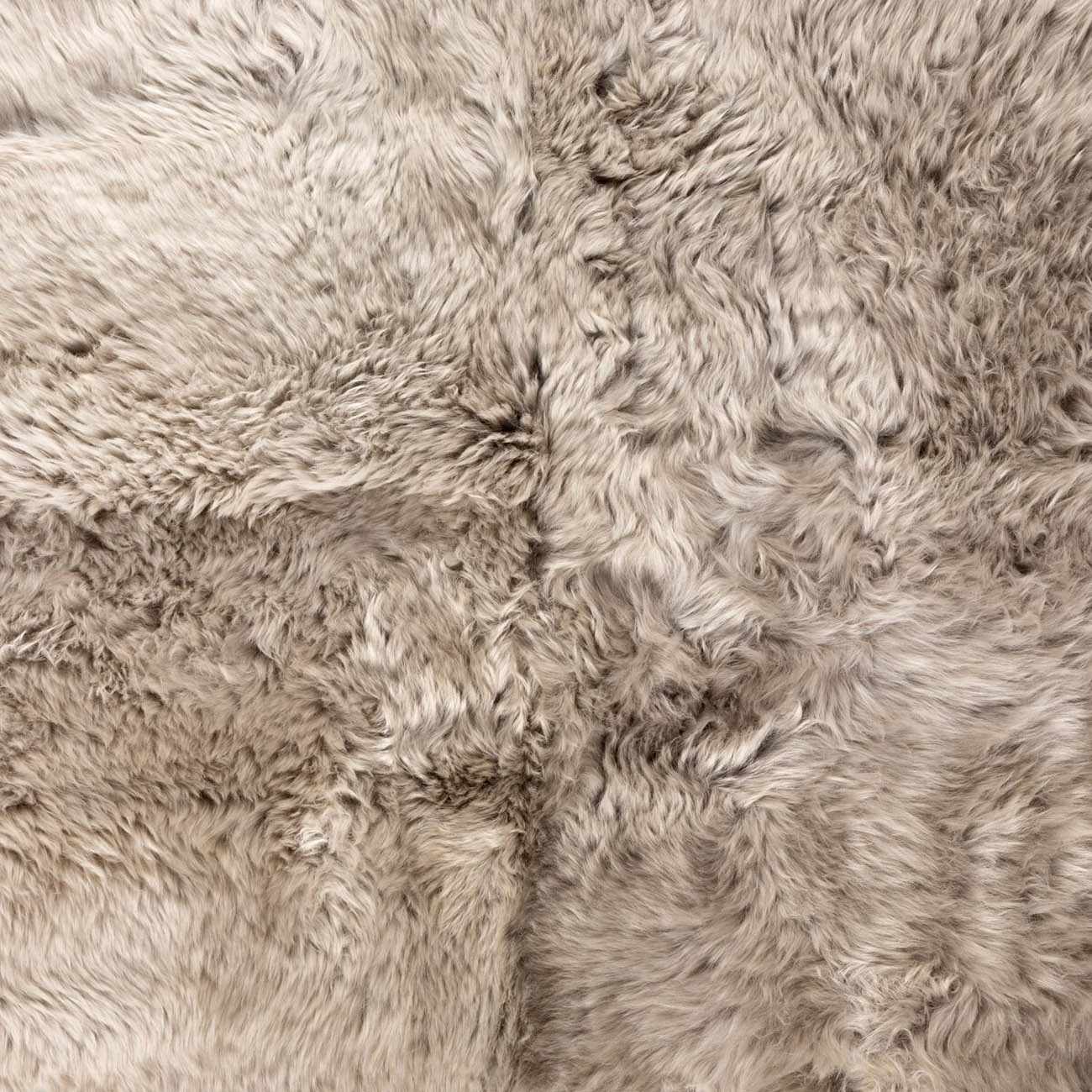 Lalo Sheepskin Rug - Light Grey Ombre