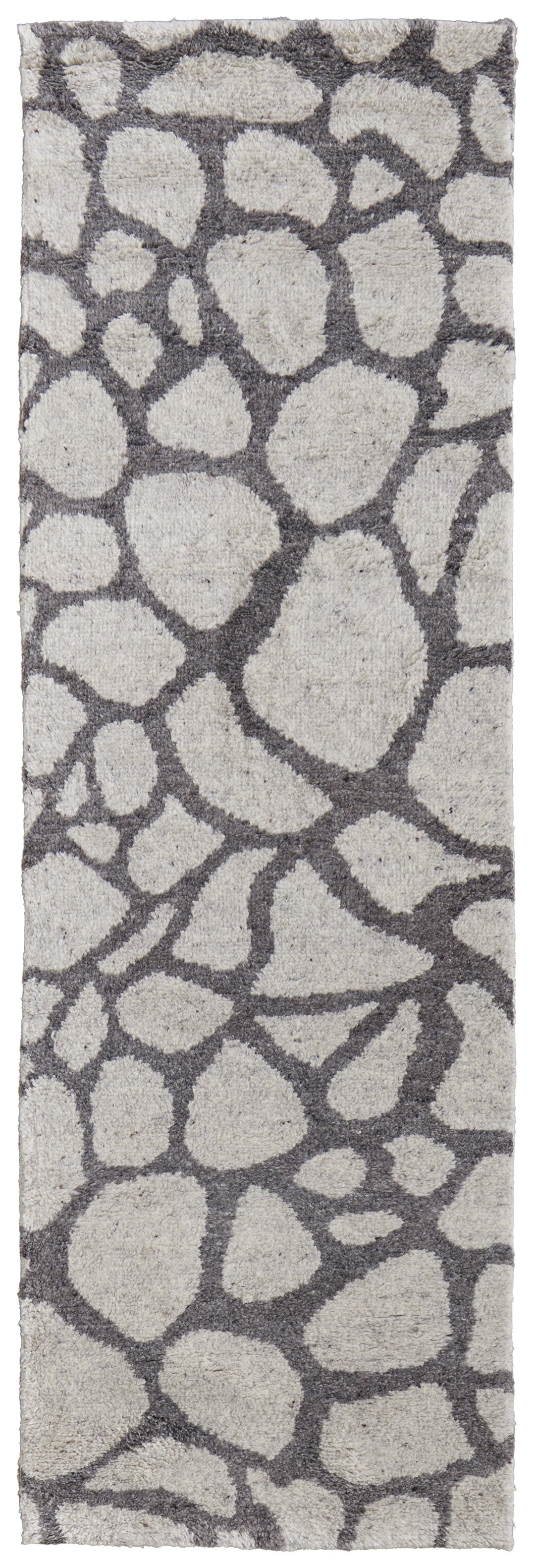 Belden Transitional Abstract - Ivory/Gray Area Rug