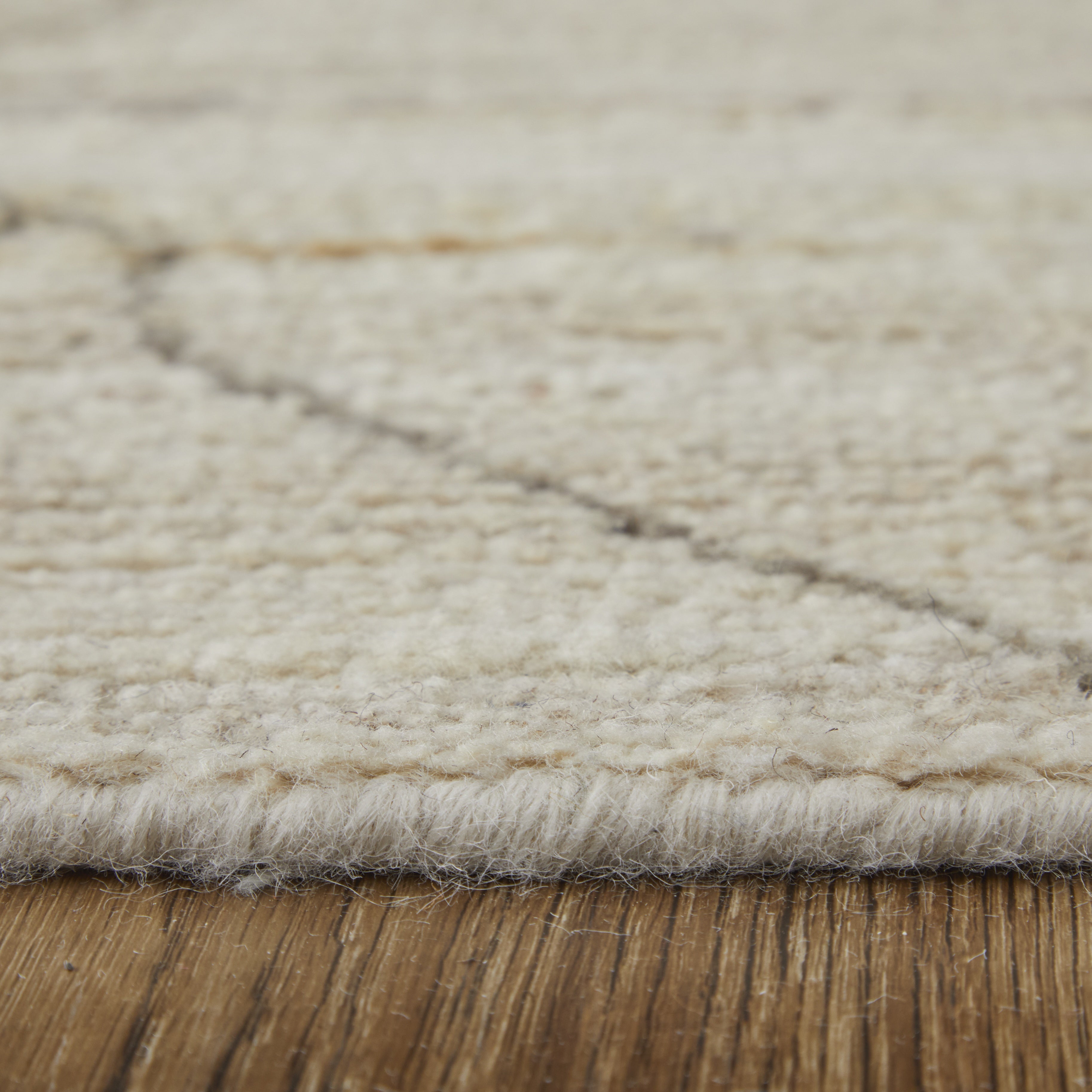 Kasbah Transitional Moroccan - Ivory/Tan/Orange Area Rug