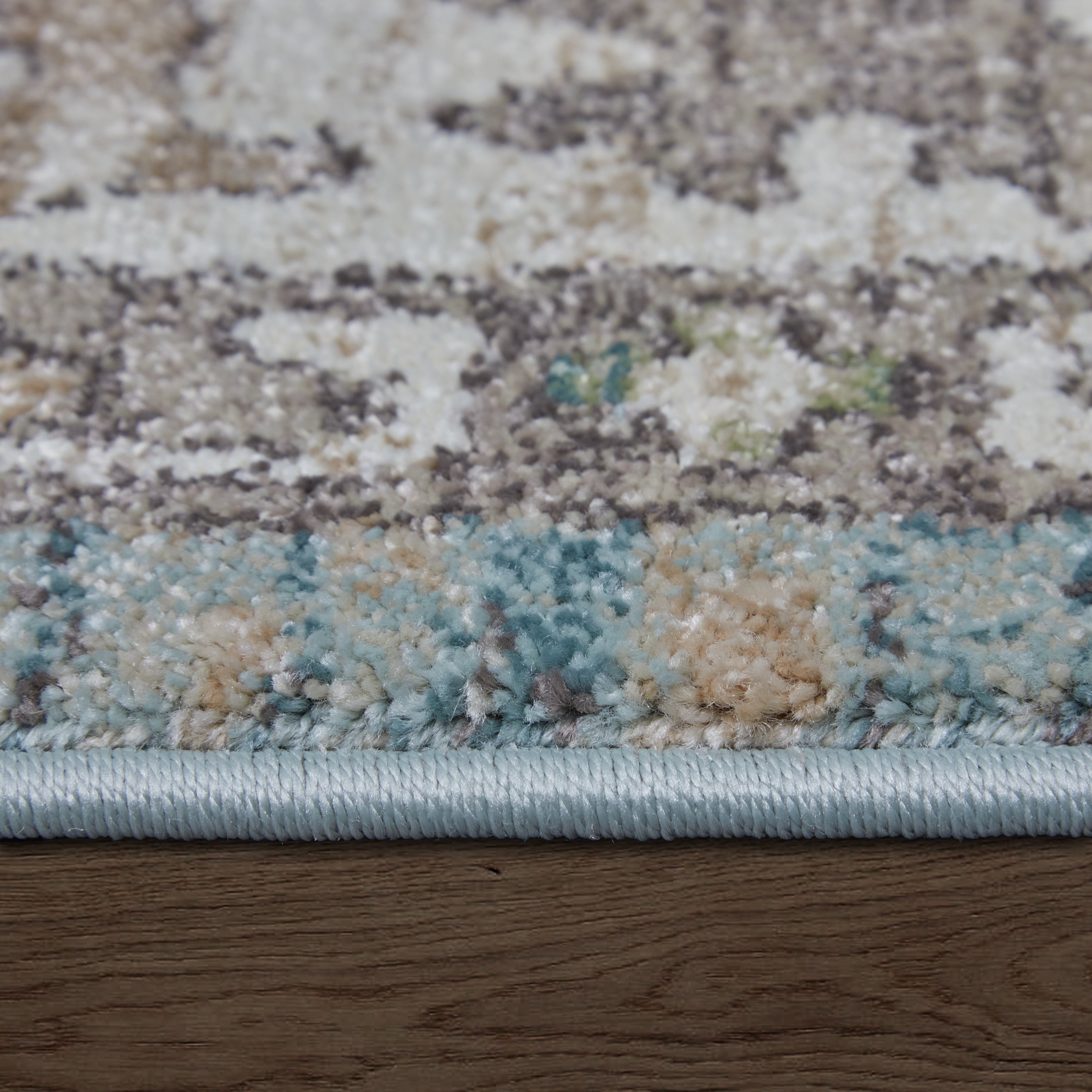 Dartmouth Transitional Floral & Botanical - Blue/Ivory/Brown Area Rug