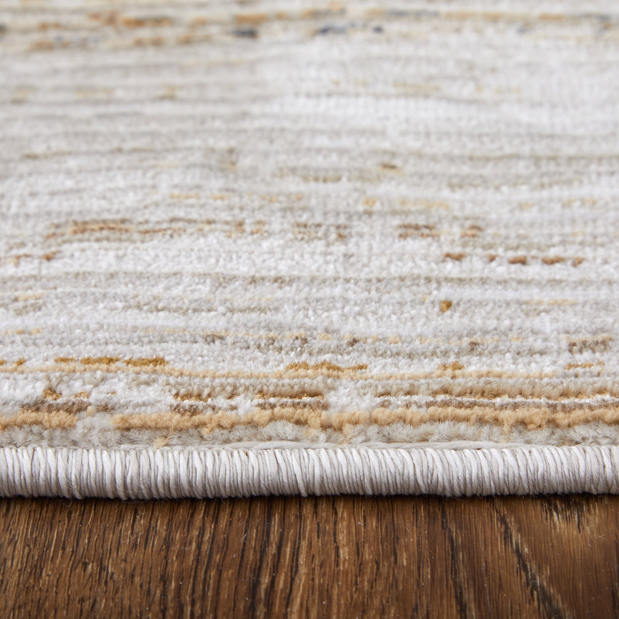 Deja Modern Distressed - Ivory/Brown/Tan Area Rug