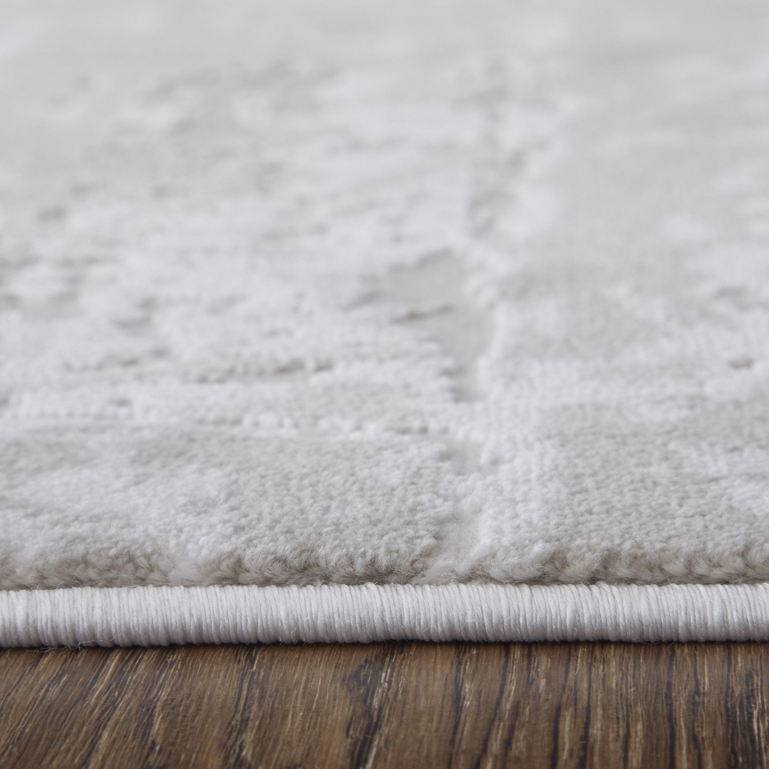 Prasad Modern Abstract - Ivory/Taupe/Silver Area Rug