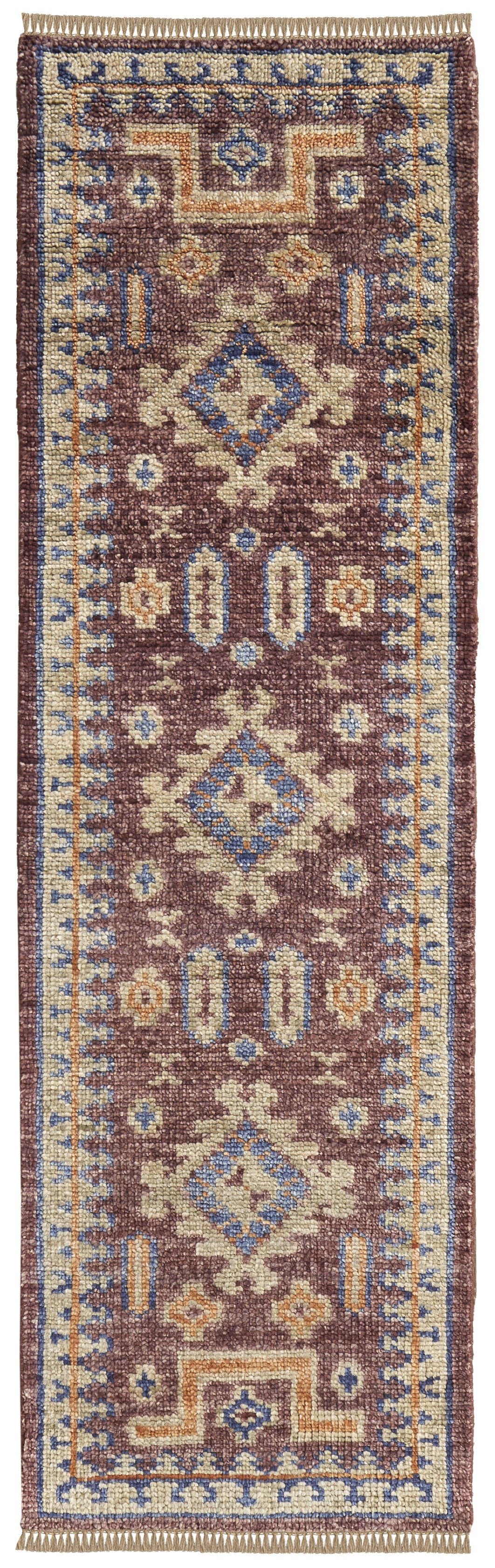 Fillmore Traditional Geometric - Red/Green/Blue Area Rug