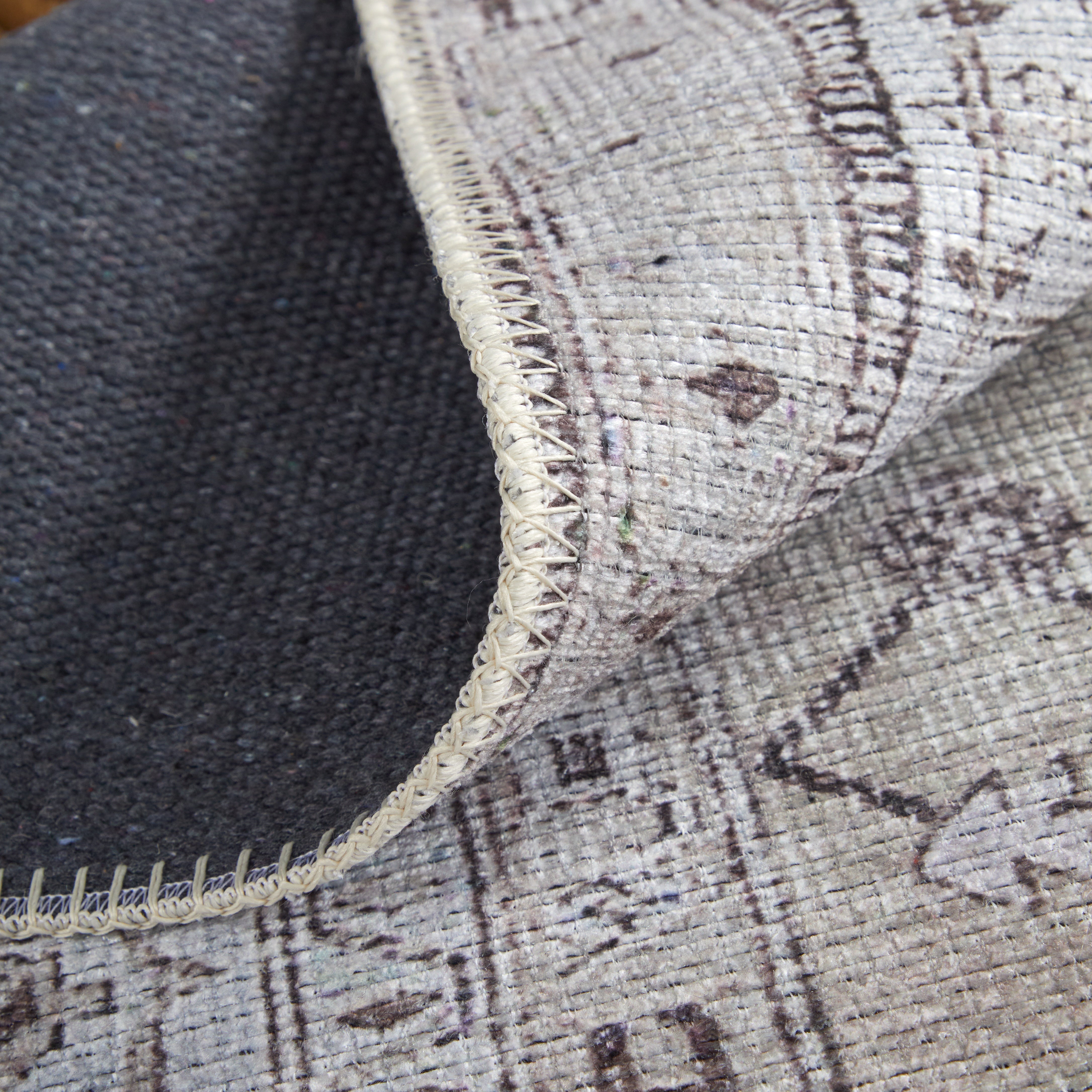 Percy Transitional Medallion - Tan/Ivory/Gray Area Rug