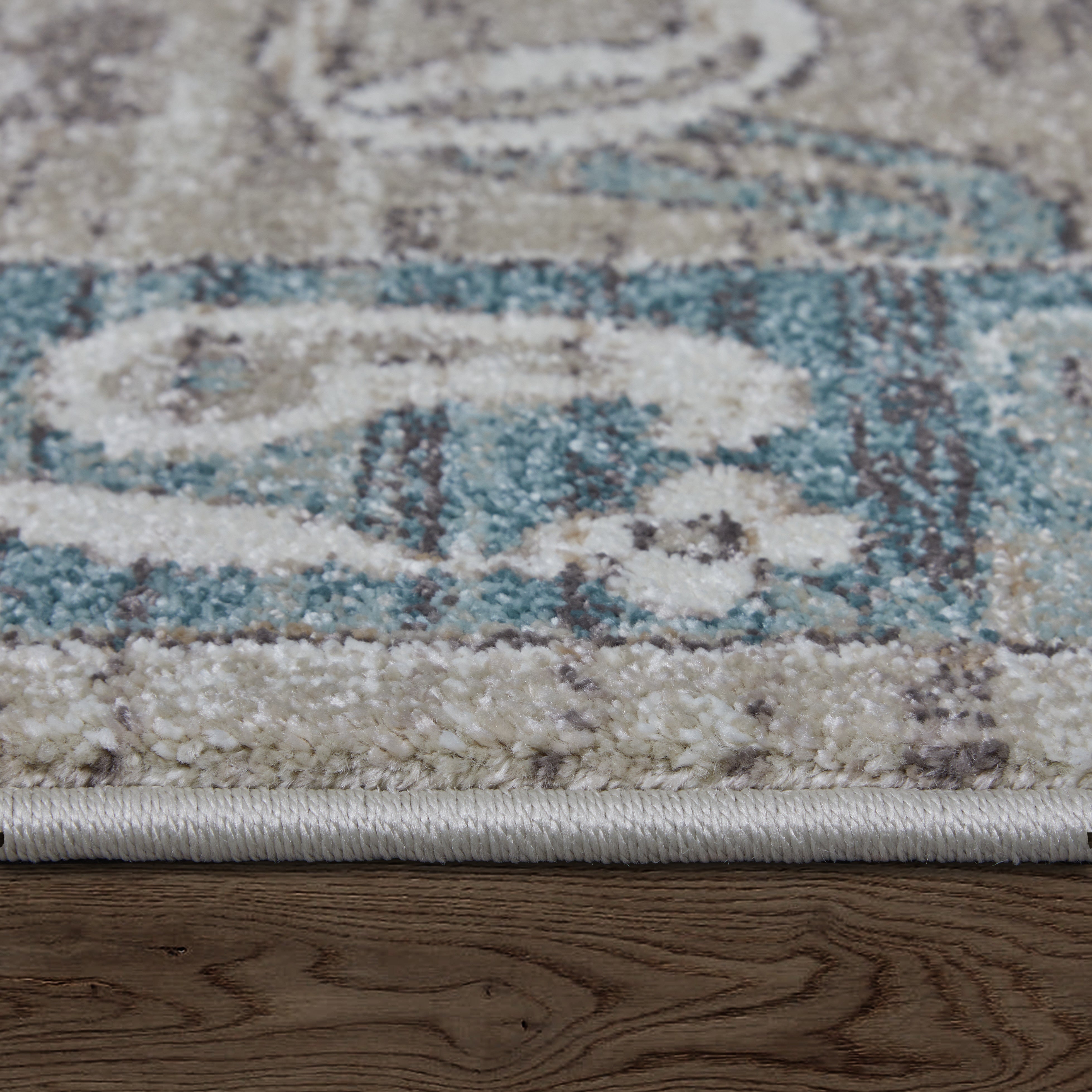 Dartmouth Transitional Floral & Botanical - Gray/Blue/Taupe Area Rug