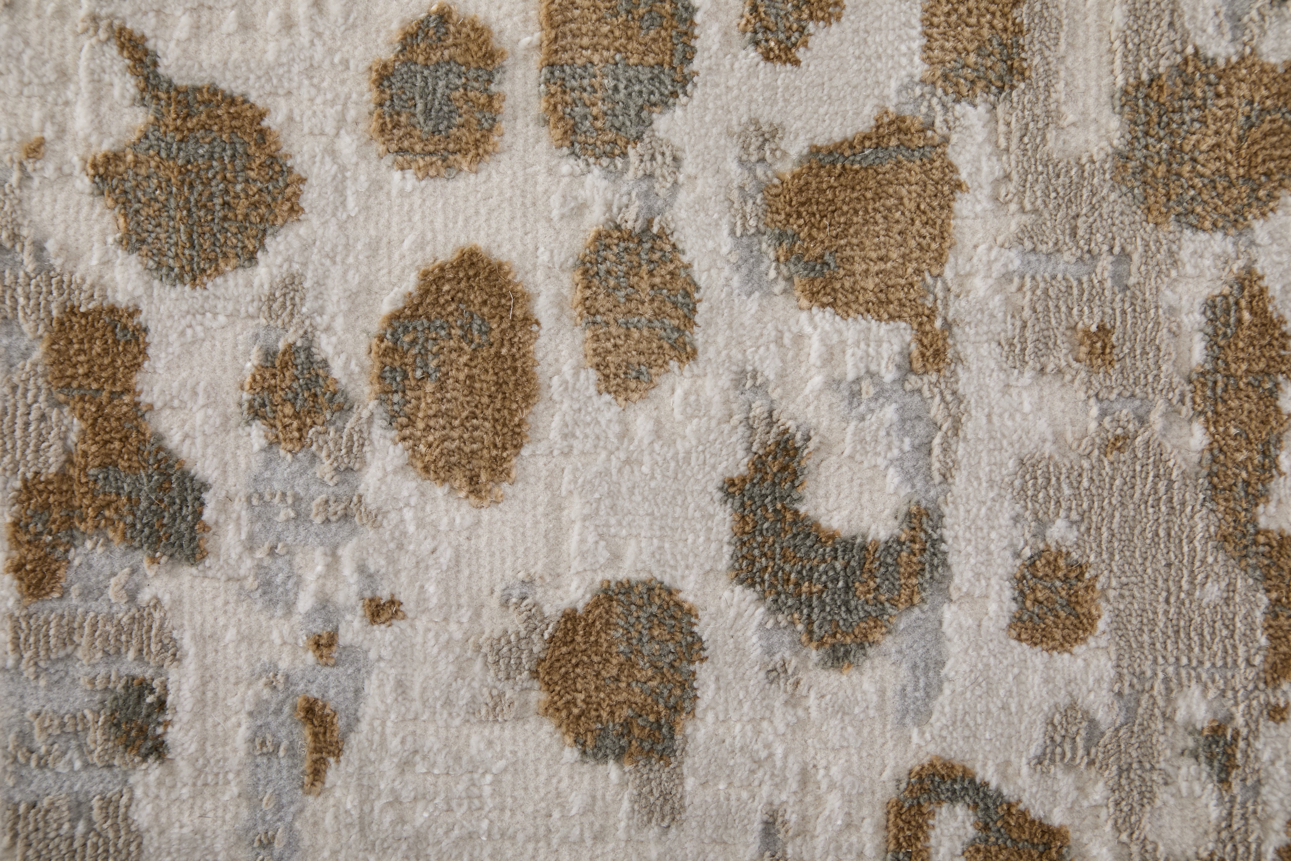 Waldor Modern Animal Print - Brown/Ivory/Tan Area Rug