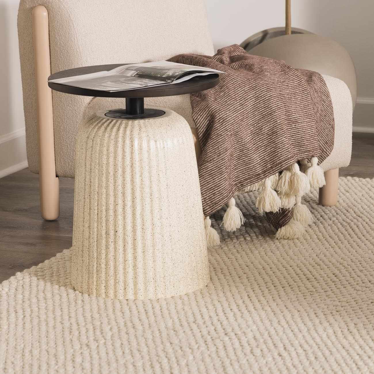 Noir Wool Rug