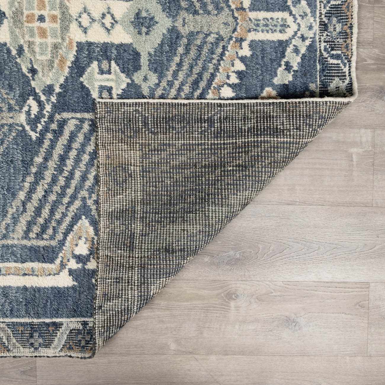 Bransgore Blue Luxury Wool Rug