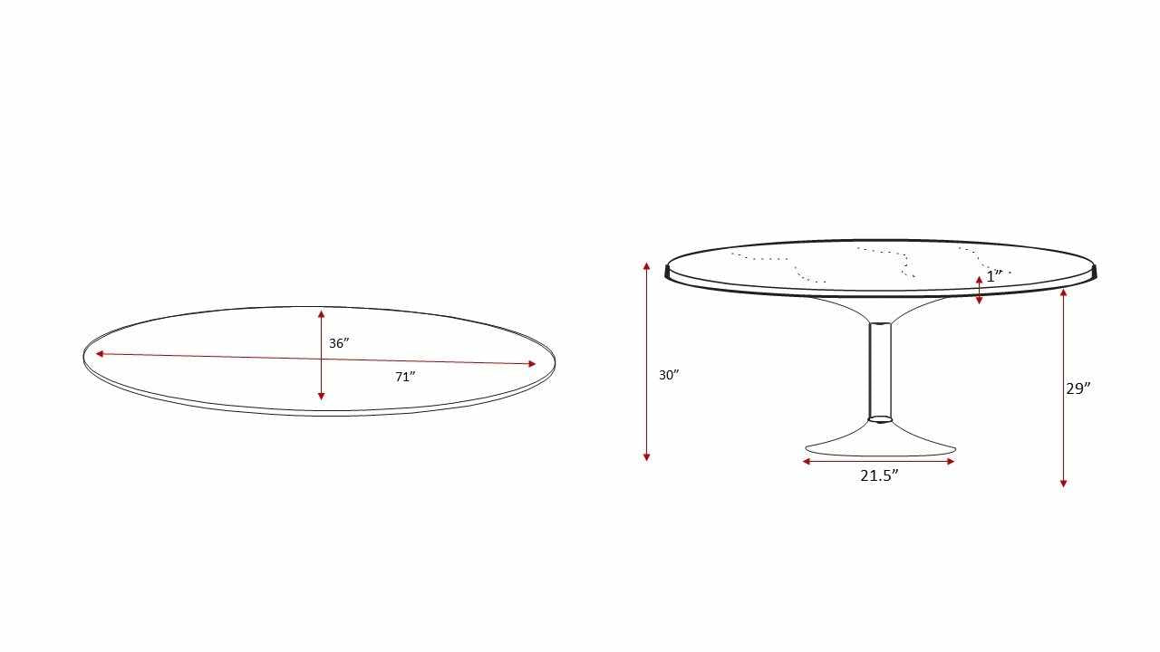 The Lucca Dining Table