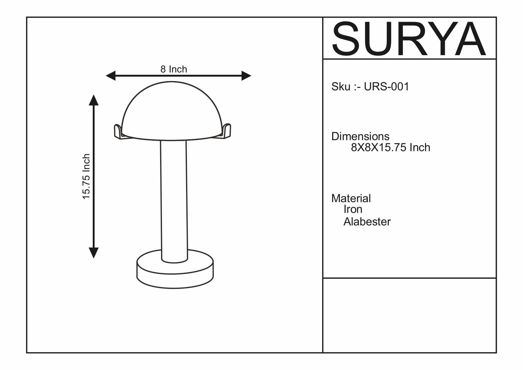 Floridablanca Table Lamp