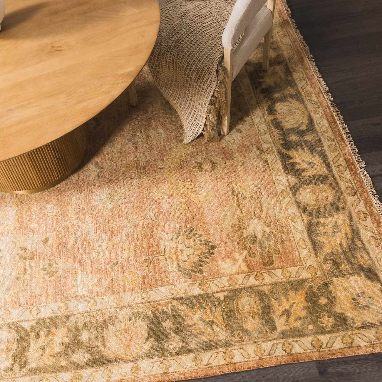 Hicksville Traditional Hand Knotted Wool Rug
