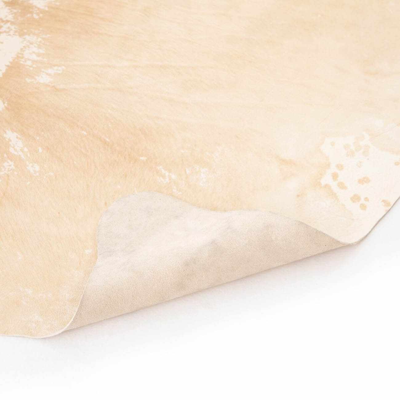 Four Hands Harland Modern Cowhide Rug - Natural Brown