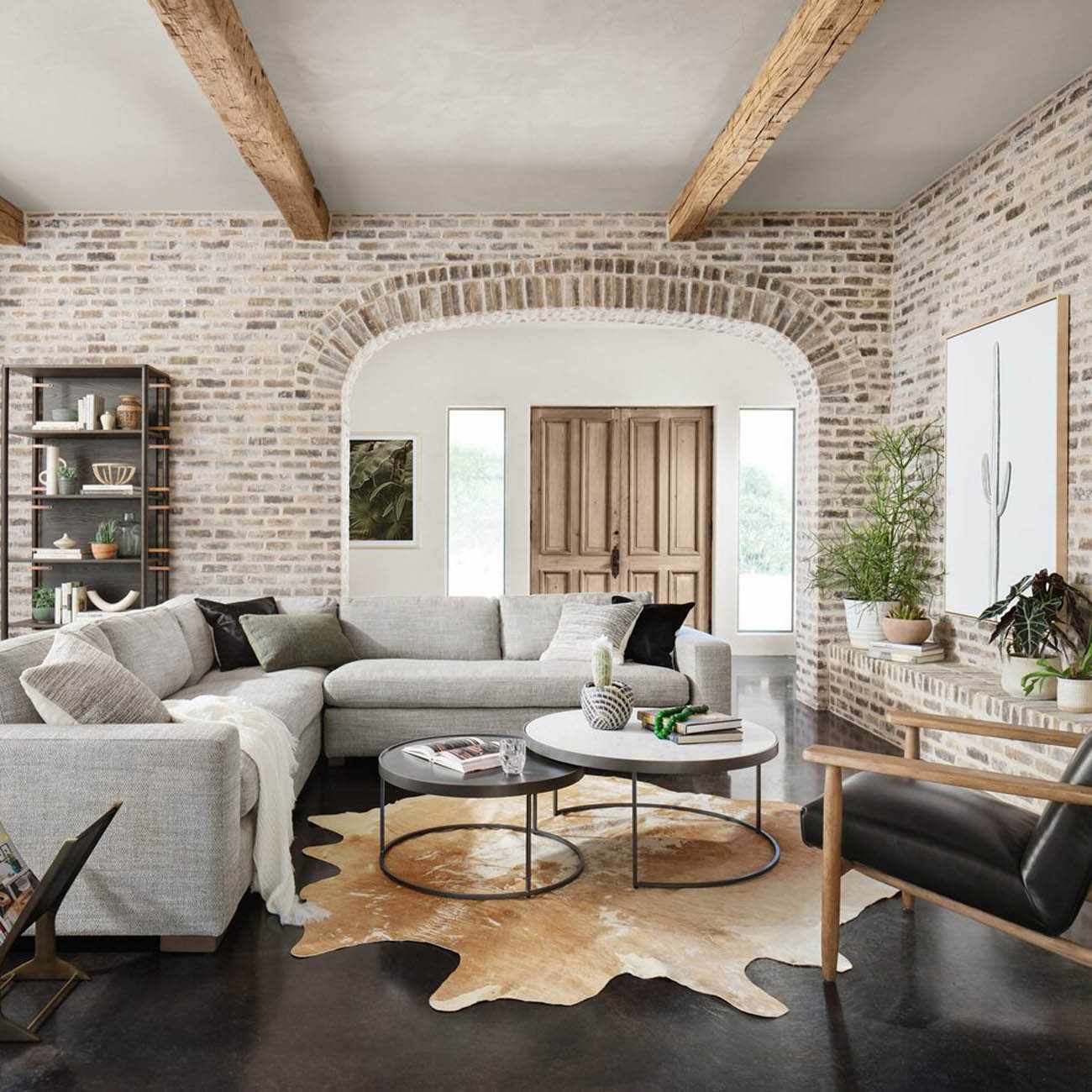 The Harland Cowhide Rug