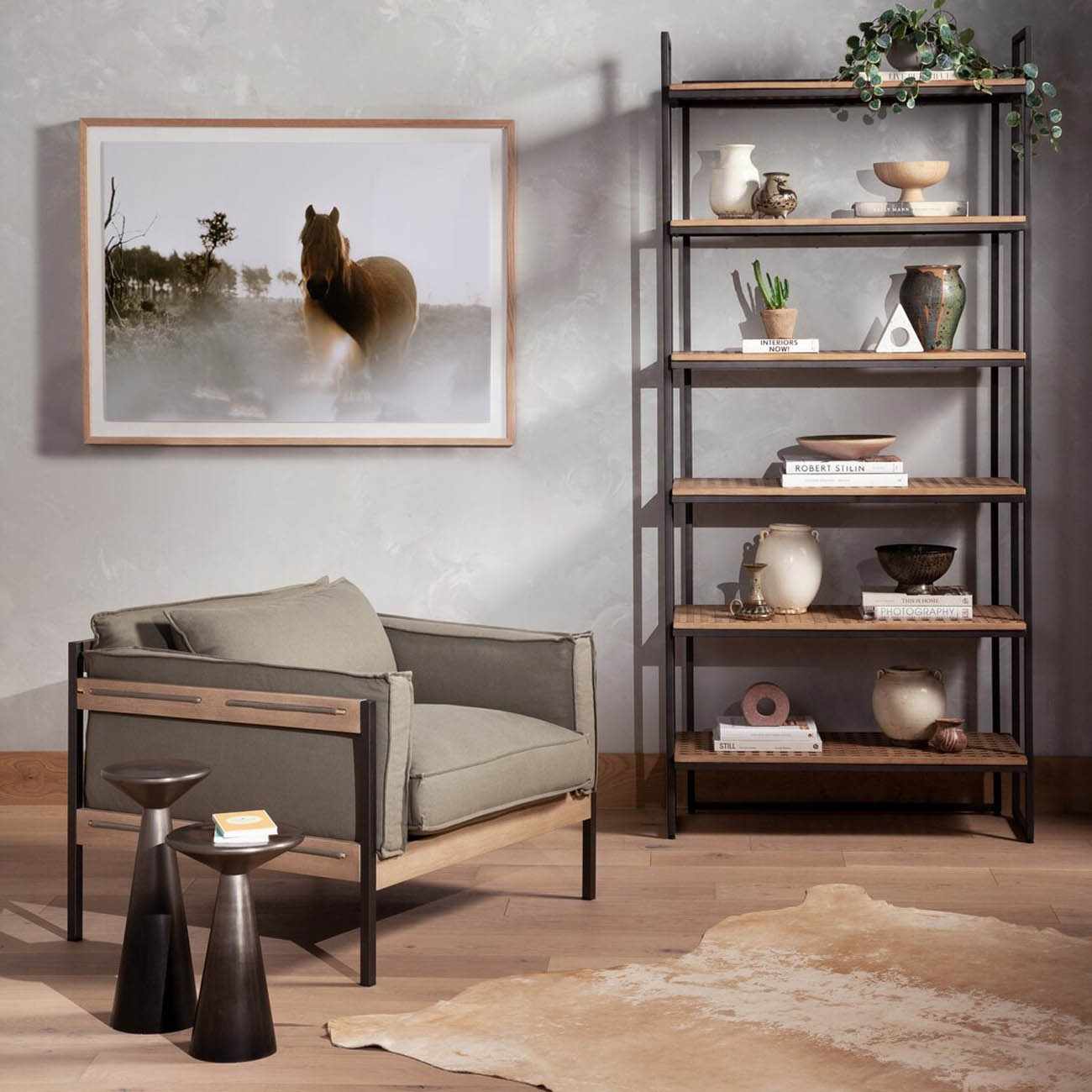 The Harland Cowhide Rug
