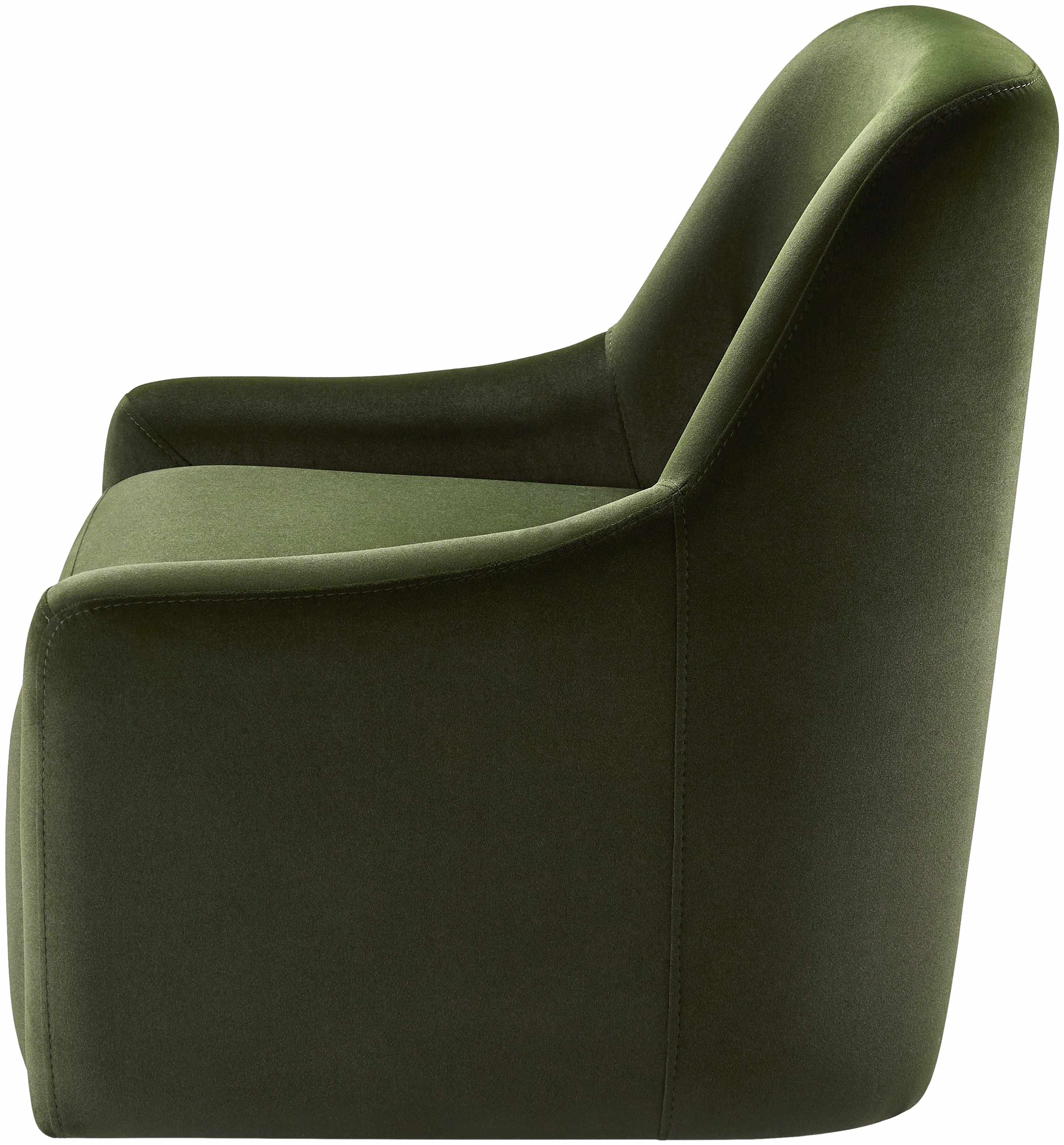 Madrid Dark Green Swivel Chair