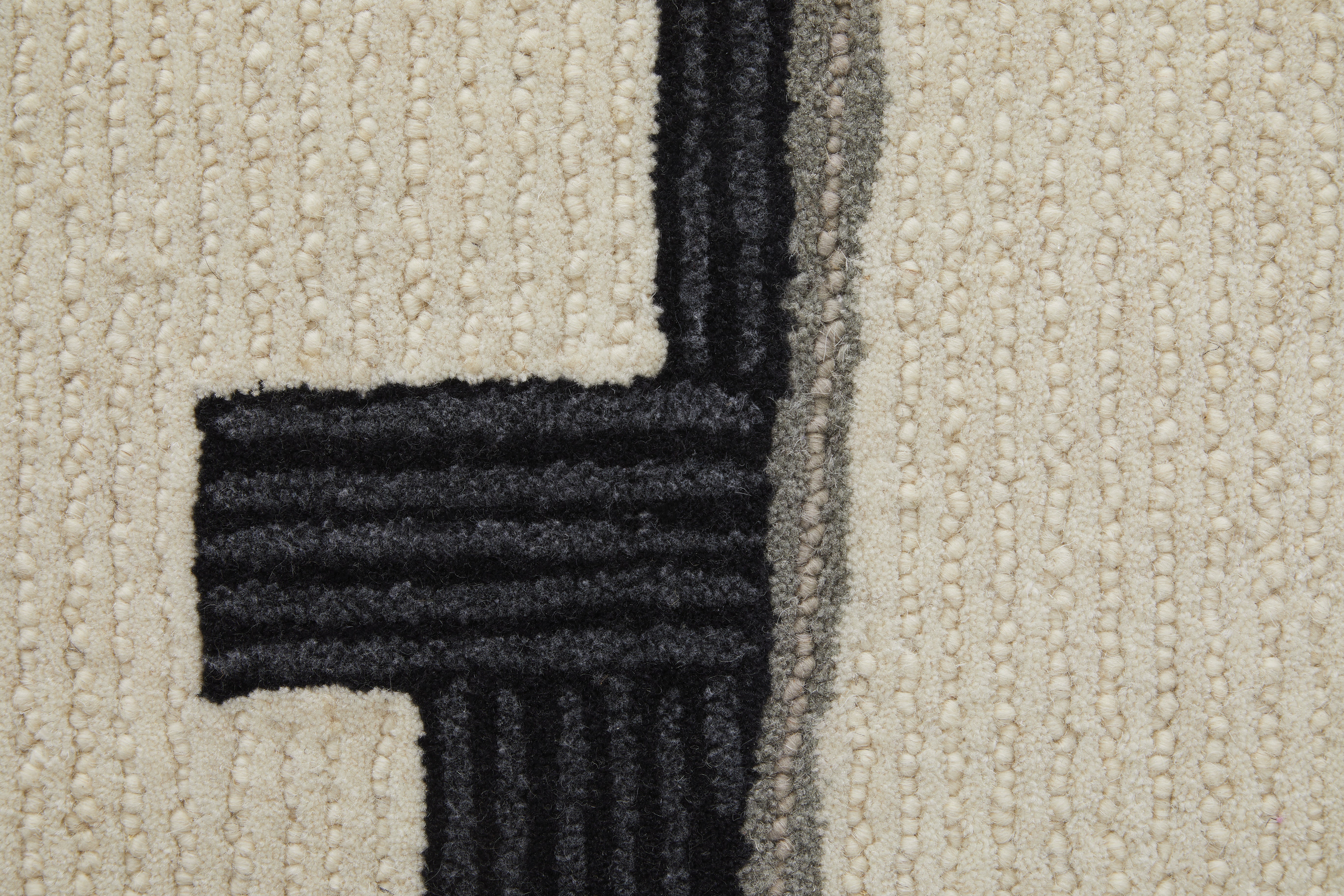 Maguire Transitional Abstract - Ivory/Gray/Taupe Area Rug