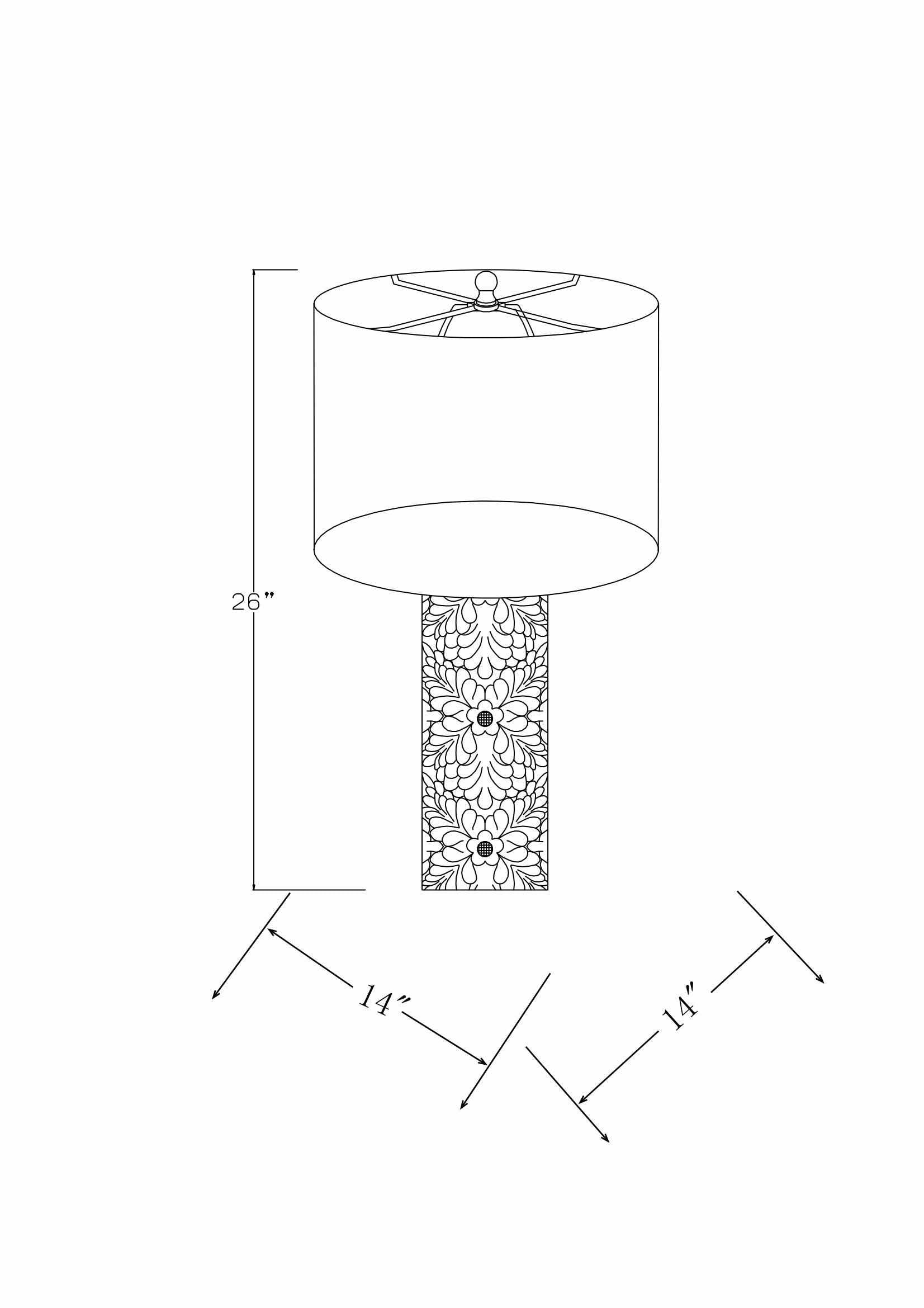 Batu Table Lamp