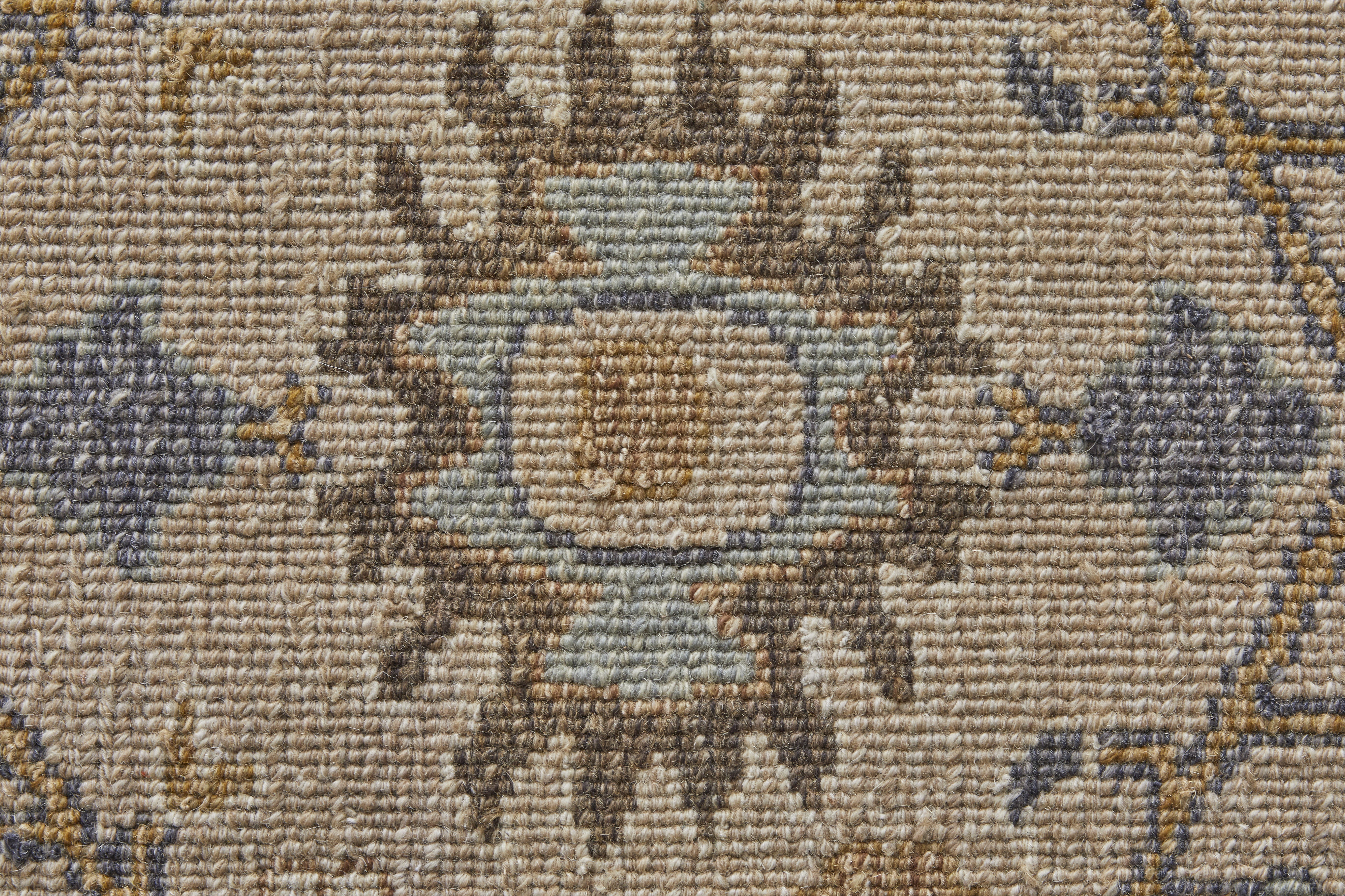 Corbitt Traditional Oriental - Tan/Blue/Gold Area Rug