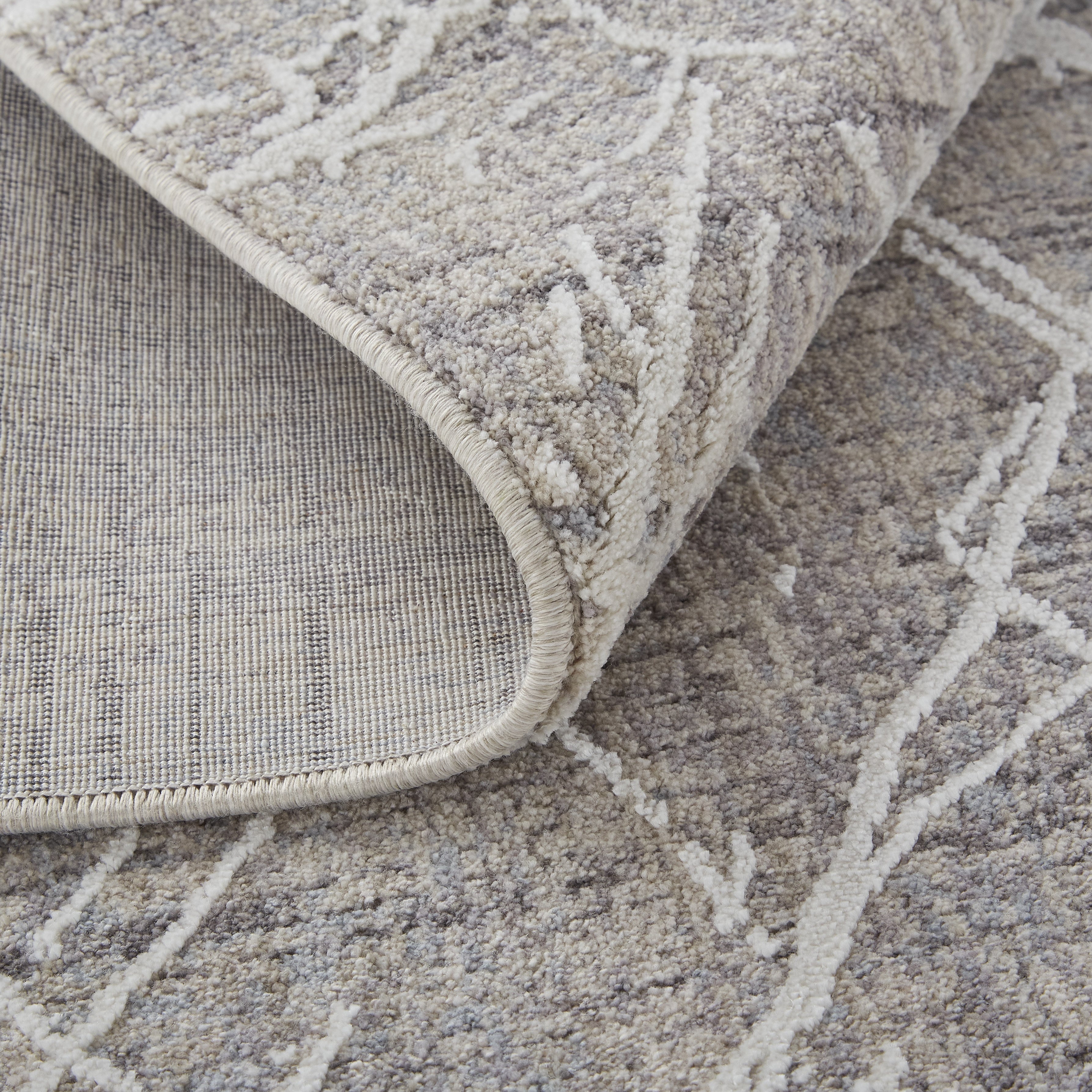 Lennon Transitional Abstract - Taupe/Gray Area Rug