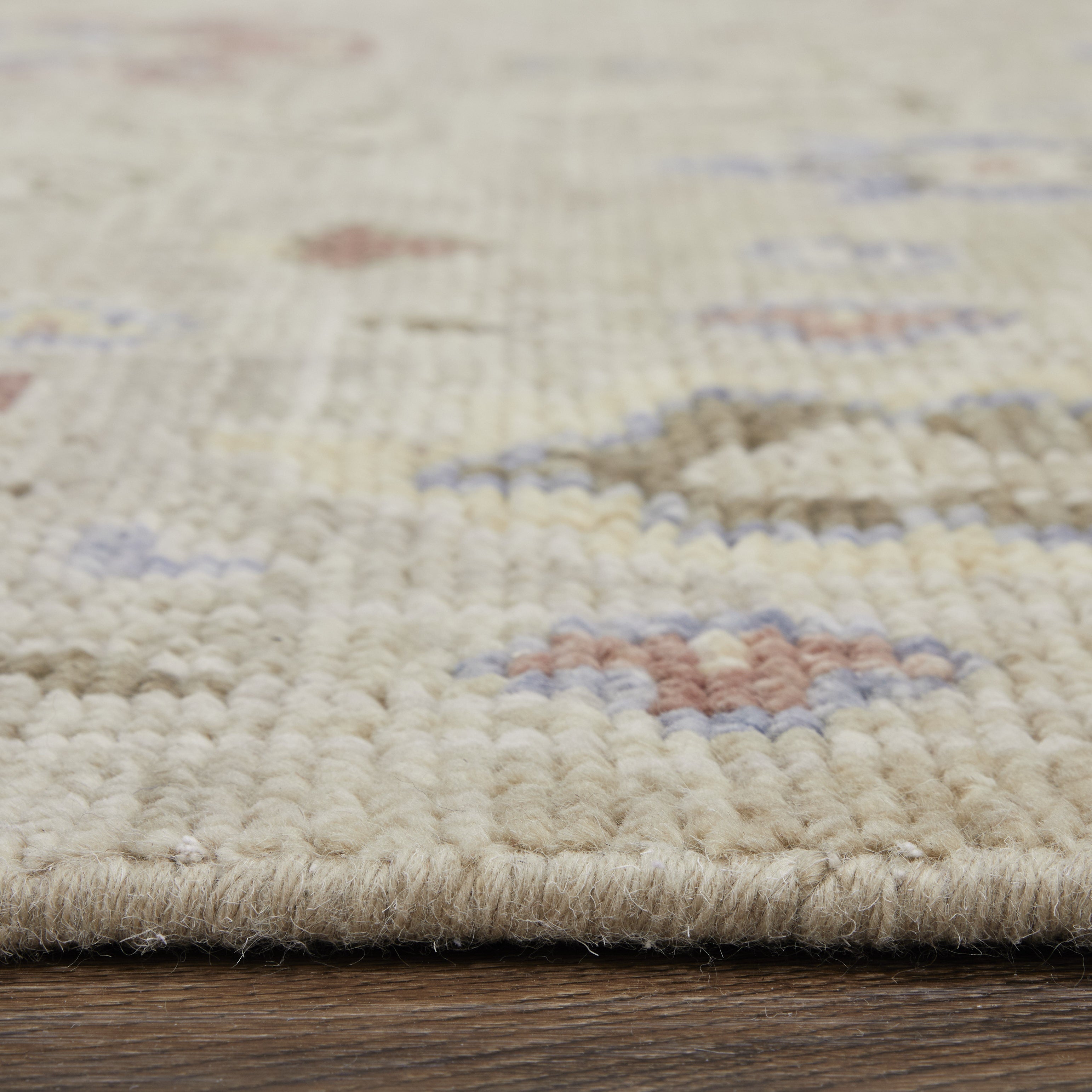 Fillmore Transitional Floral & Botanical - Brown/Tan/Blue Area Rug