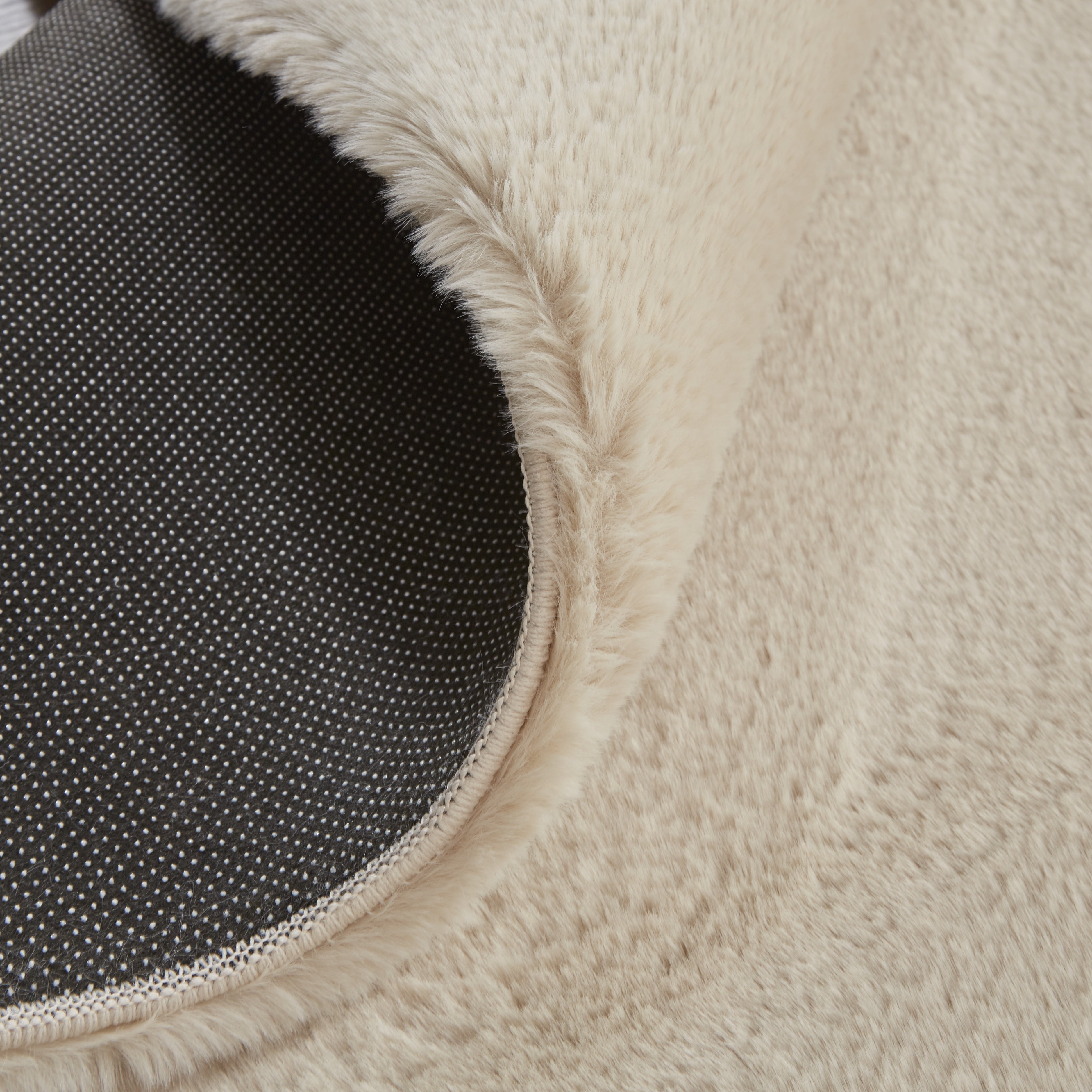 Luxe Velour Modern Solid - Tan Area Rug