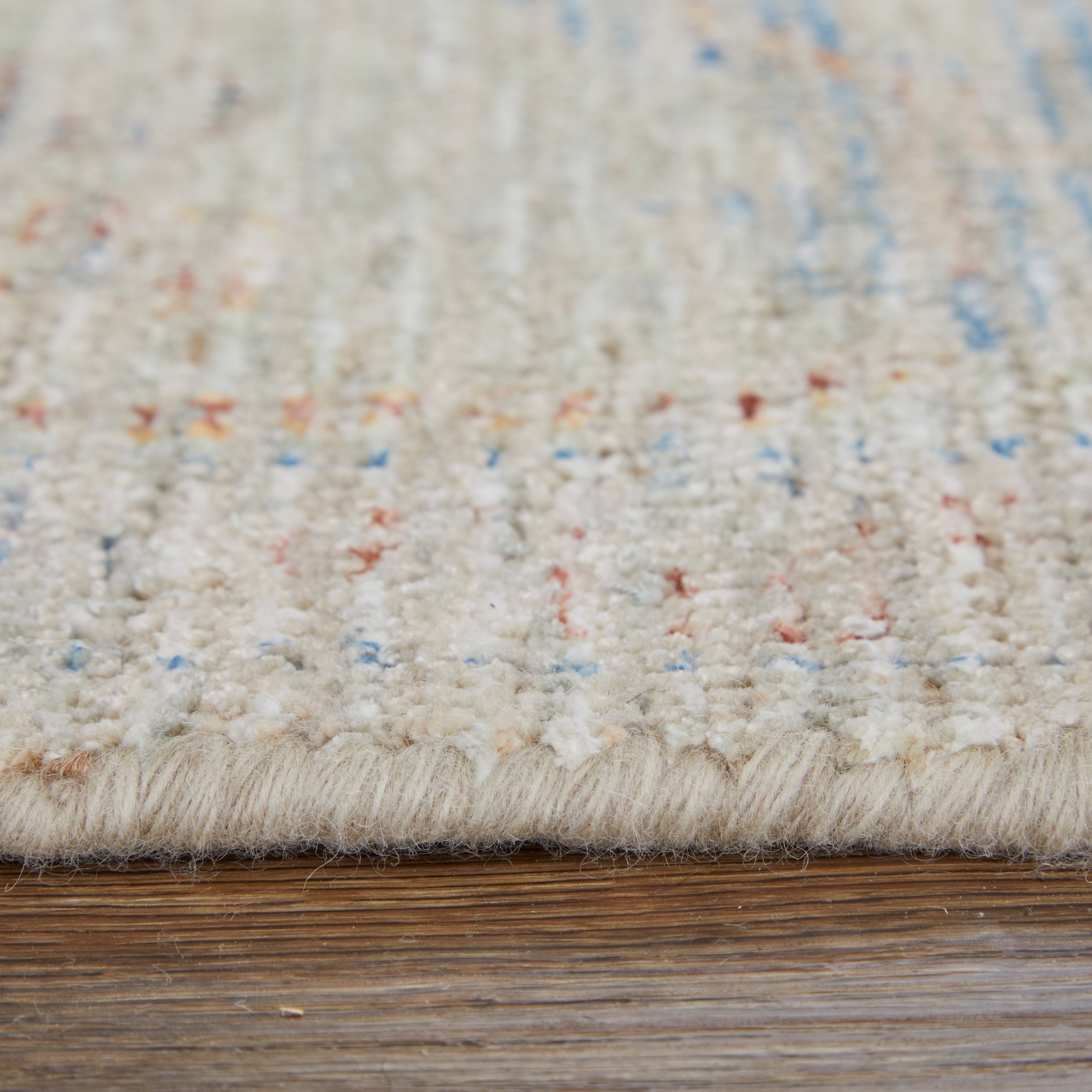 Caldwell Transitional Floral & Botanical - Brown/Tan/Blue Area Rug