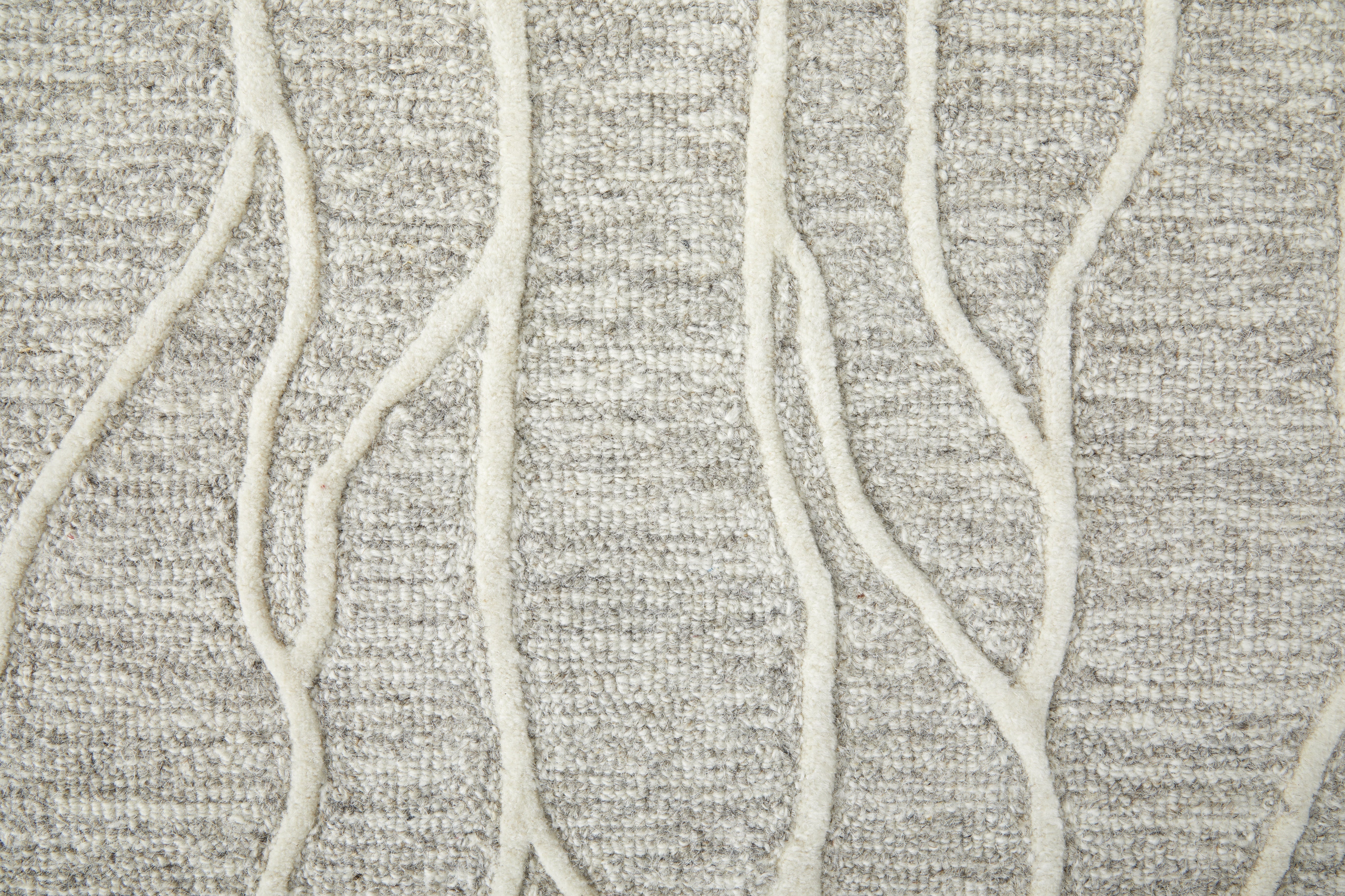 Enzo Transitional Abstract - Taupe/Ivory Area Rug