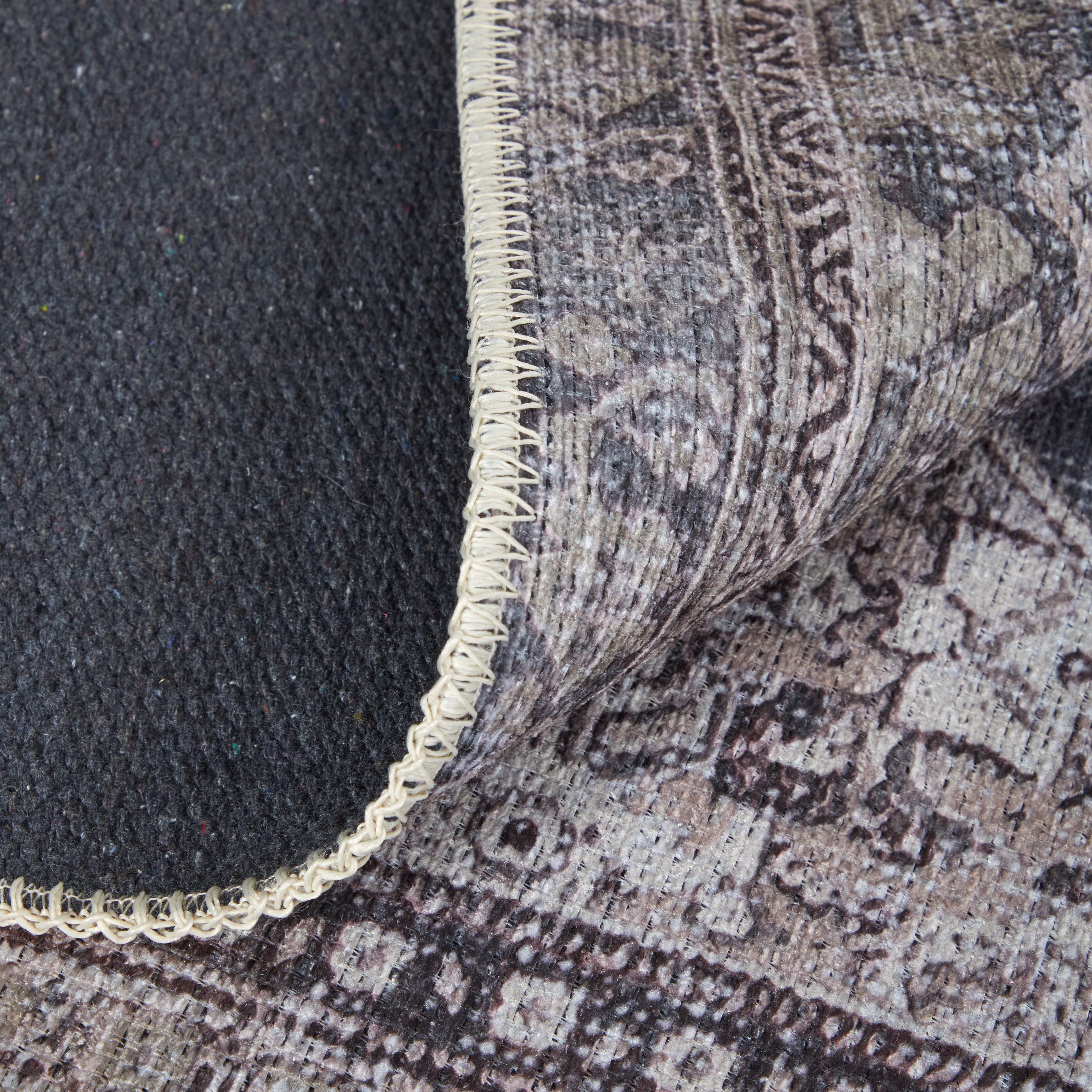 Percy Transitional Medallion - Gray/Ivory/Taupe Area Rug