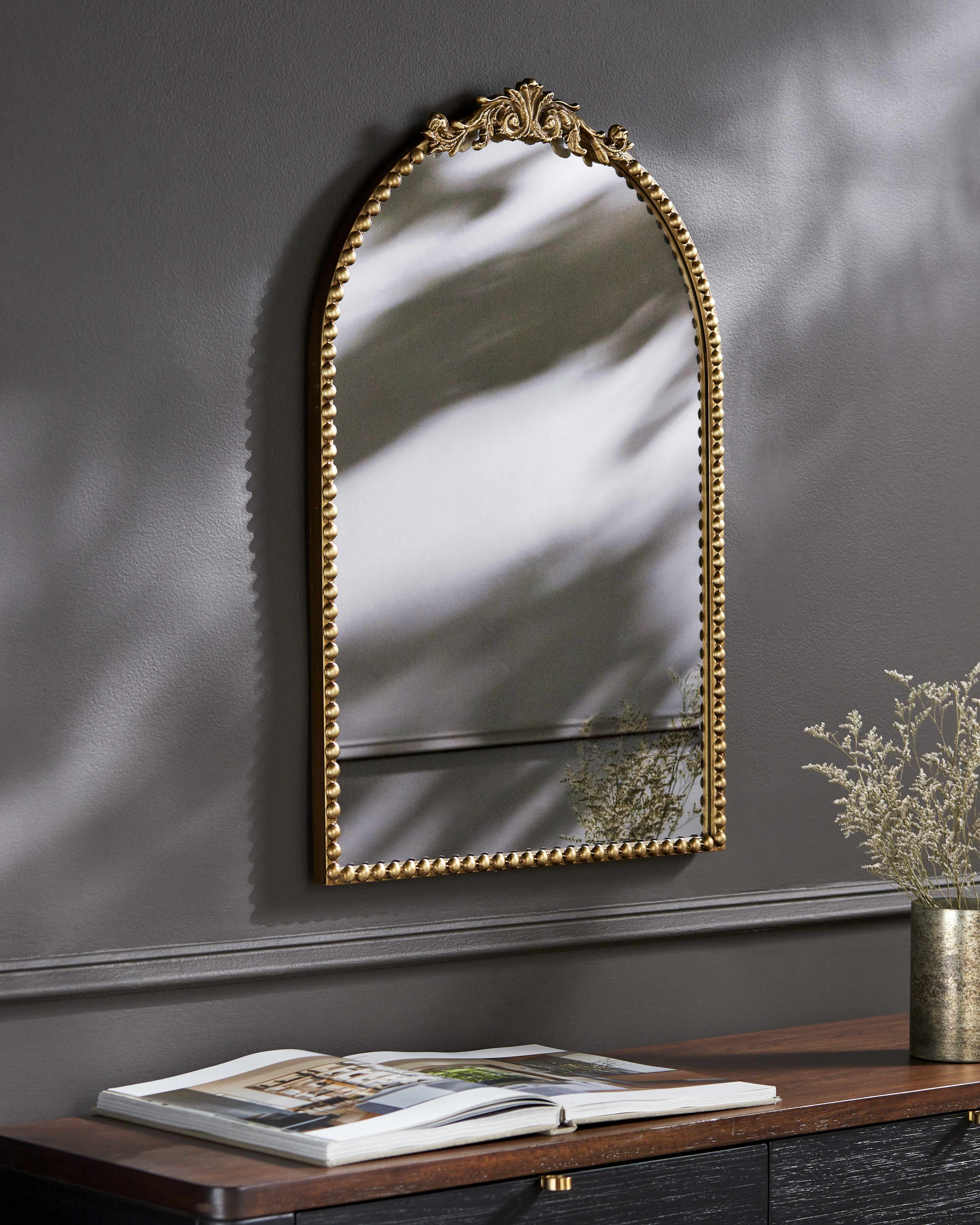 Dostoyevka Traditional Gold Crowned Mirror