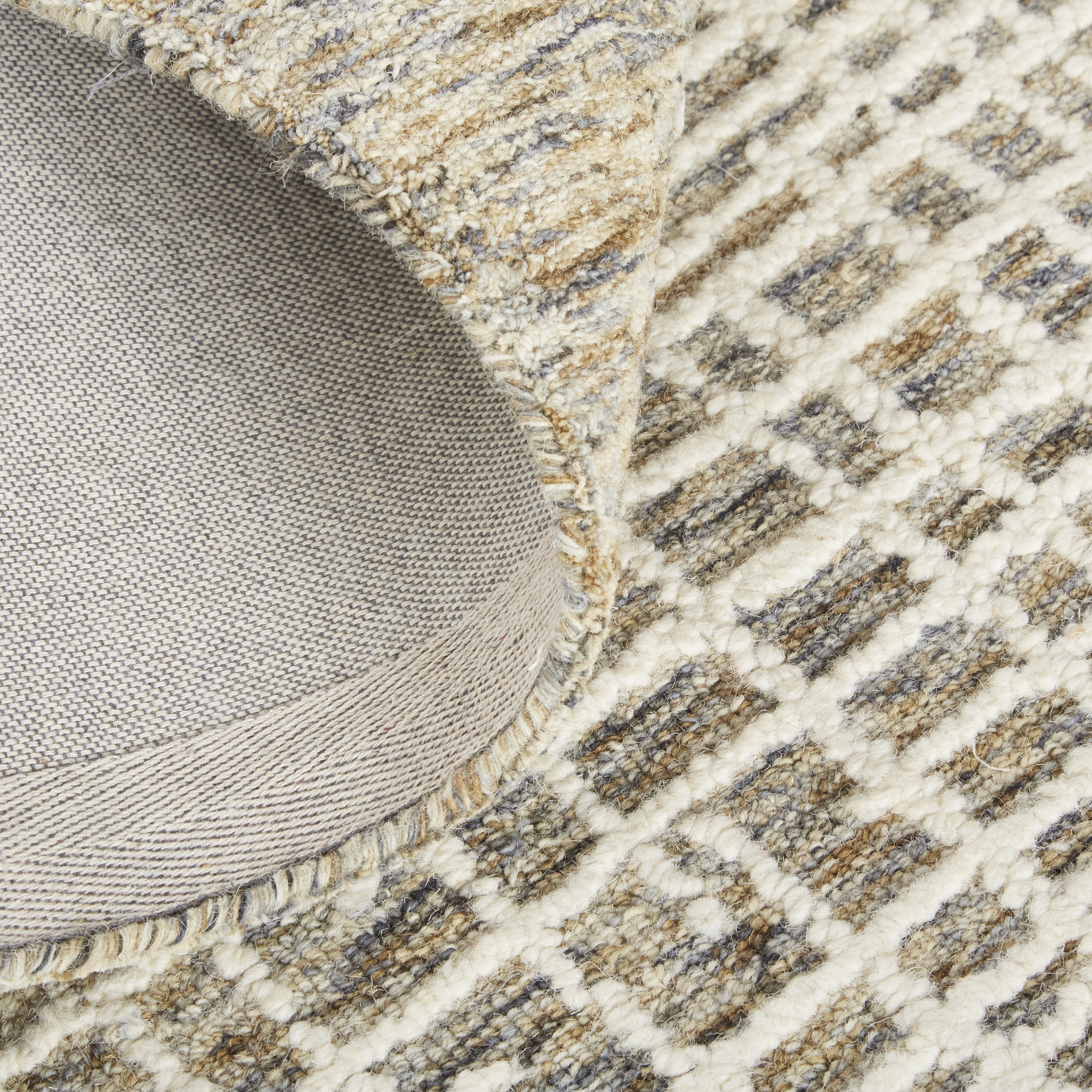 Maddox Transitional Abstract - Tan/Ivory Area Rug