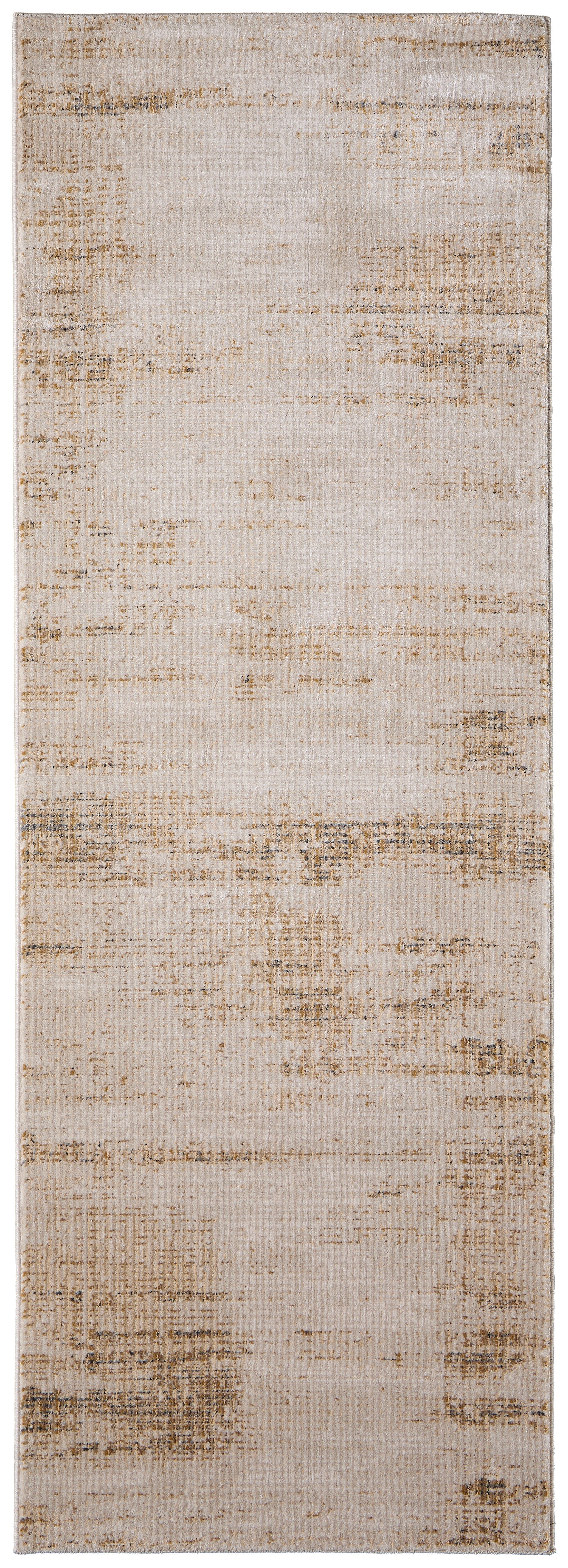 Deja Modern Distressed - Ivory/Brown/Tan Area Rug
