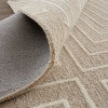 Fenner Transitional Geometric - Taupe/Ivory Area Rug