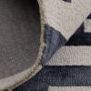 Lorrain Modern Geometric - Ivory/Black Area Rug