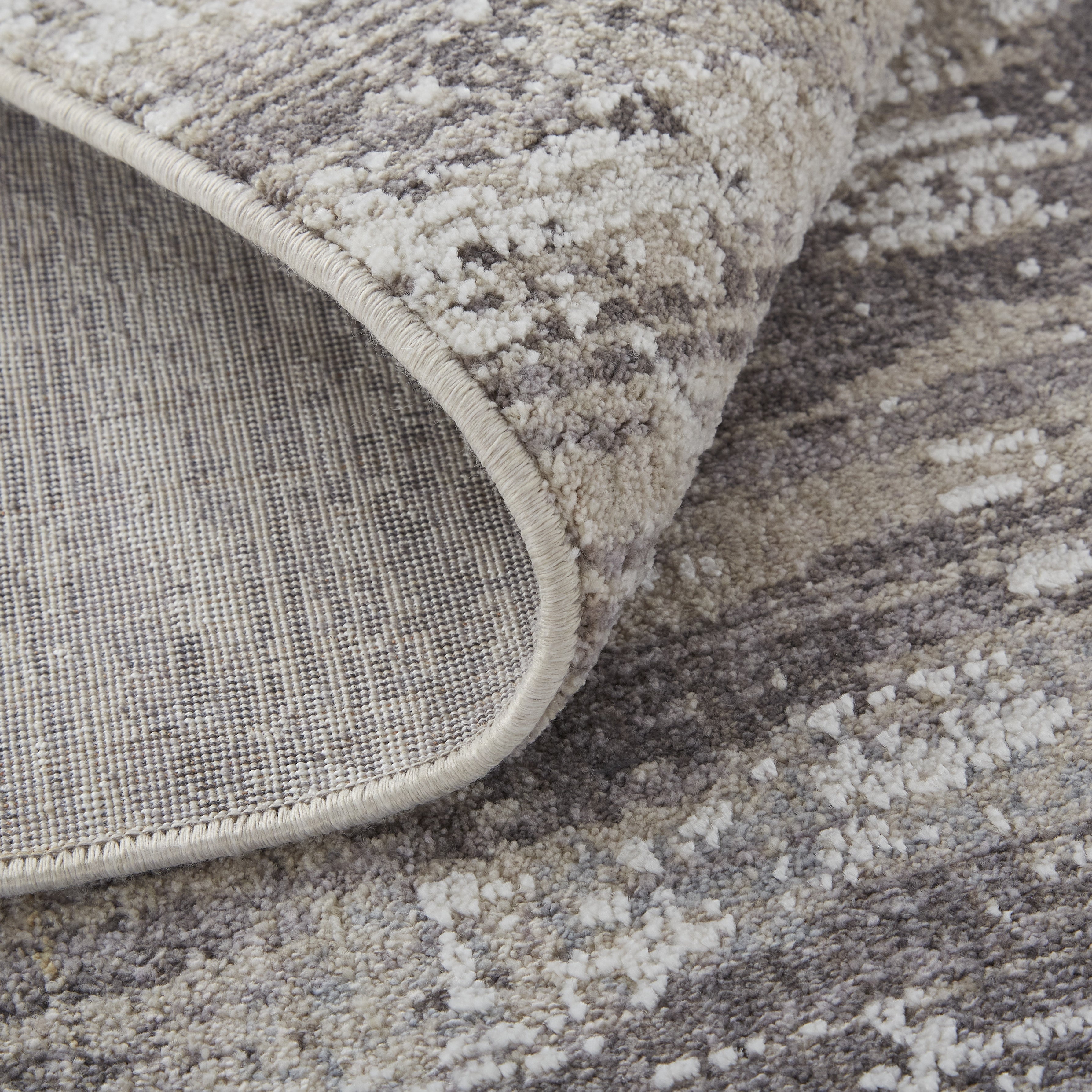 Lennon Transitional Abstract - Tan/Taupe/Gray Area Rug