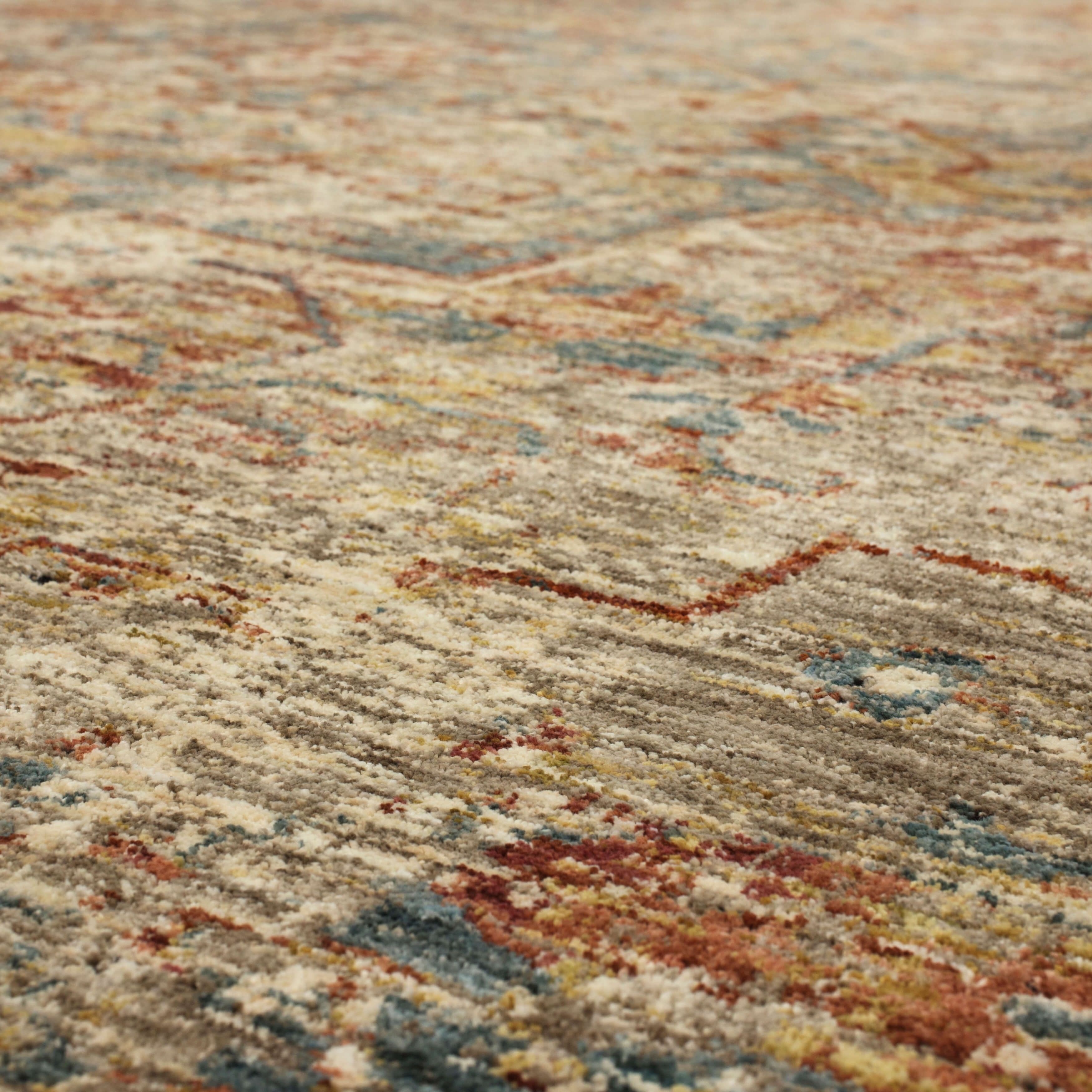 Ezine Cream Area Rug