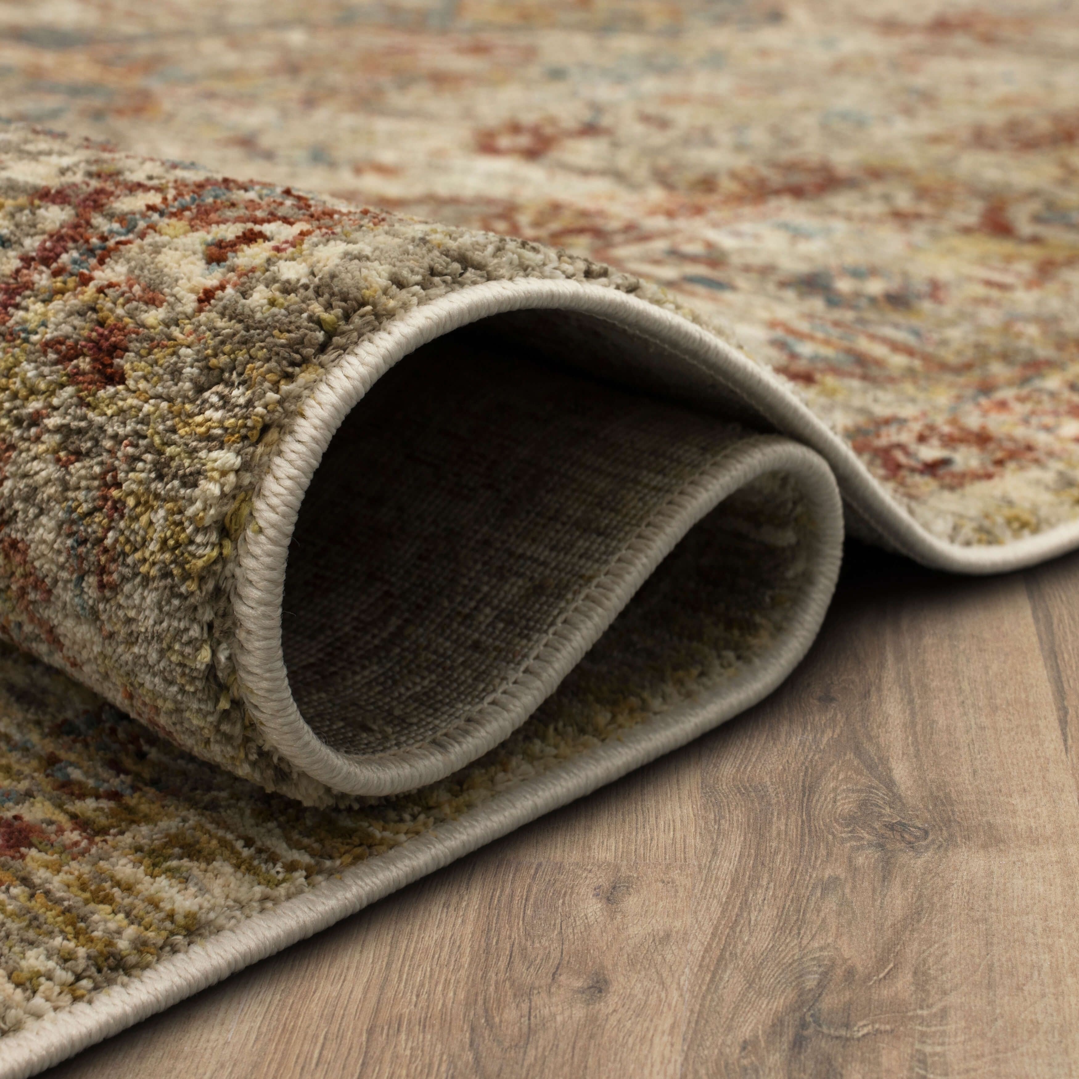Ezine Cream Area Rug