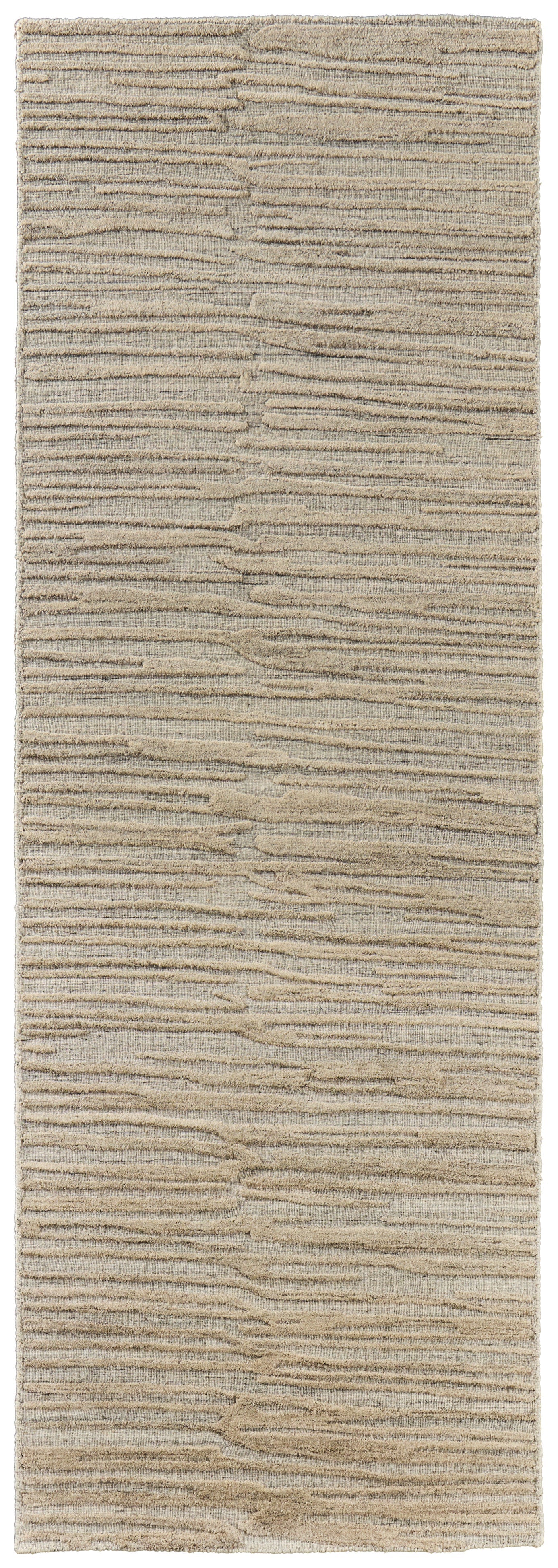 Braeside Transitional Abstract - Taupe/Gray Area Rug