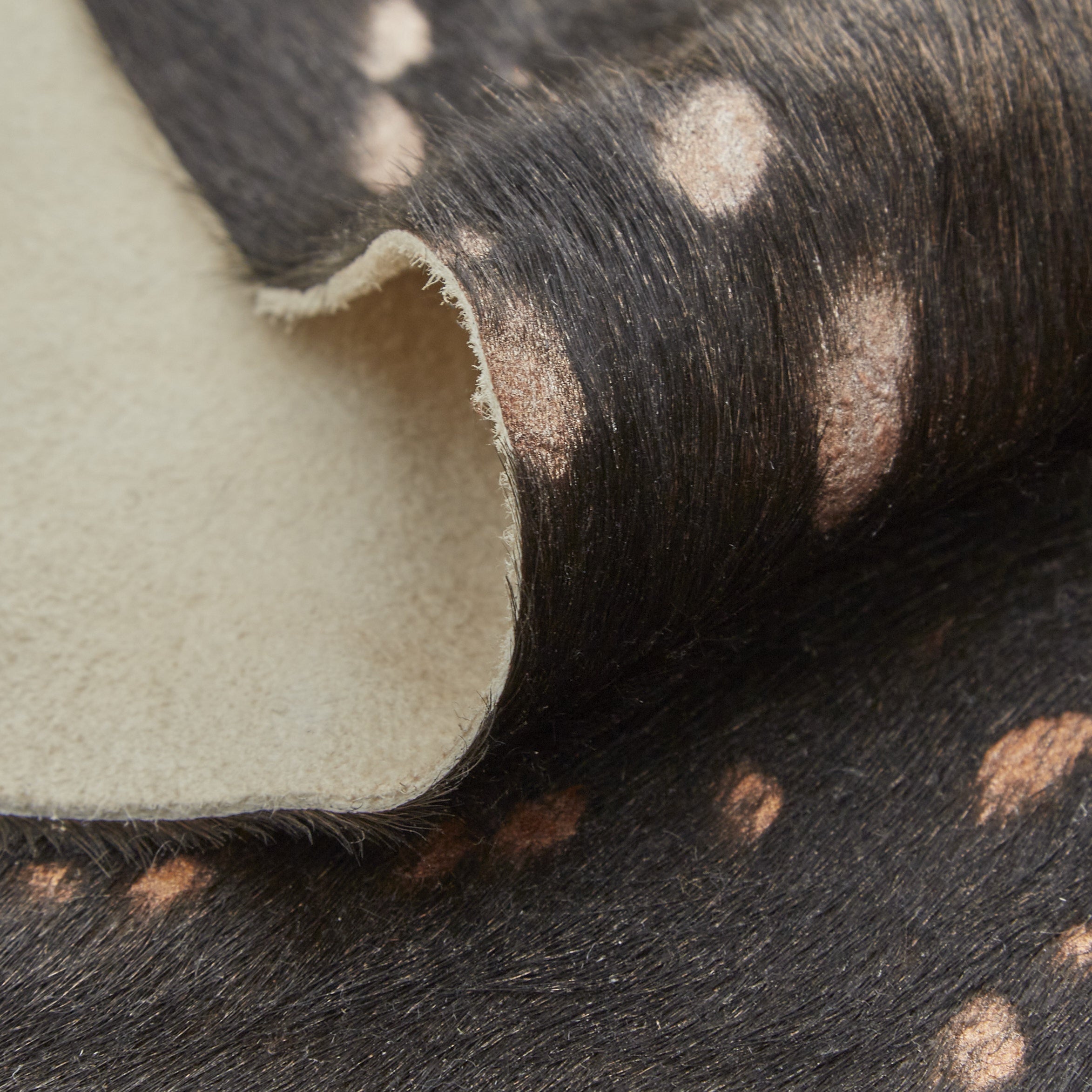 Ellyse Brown Cow Hide