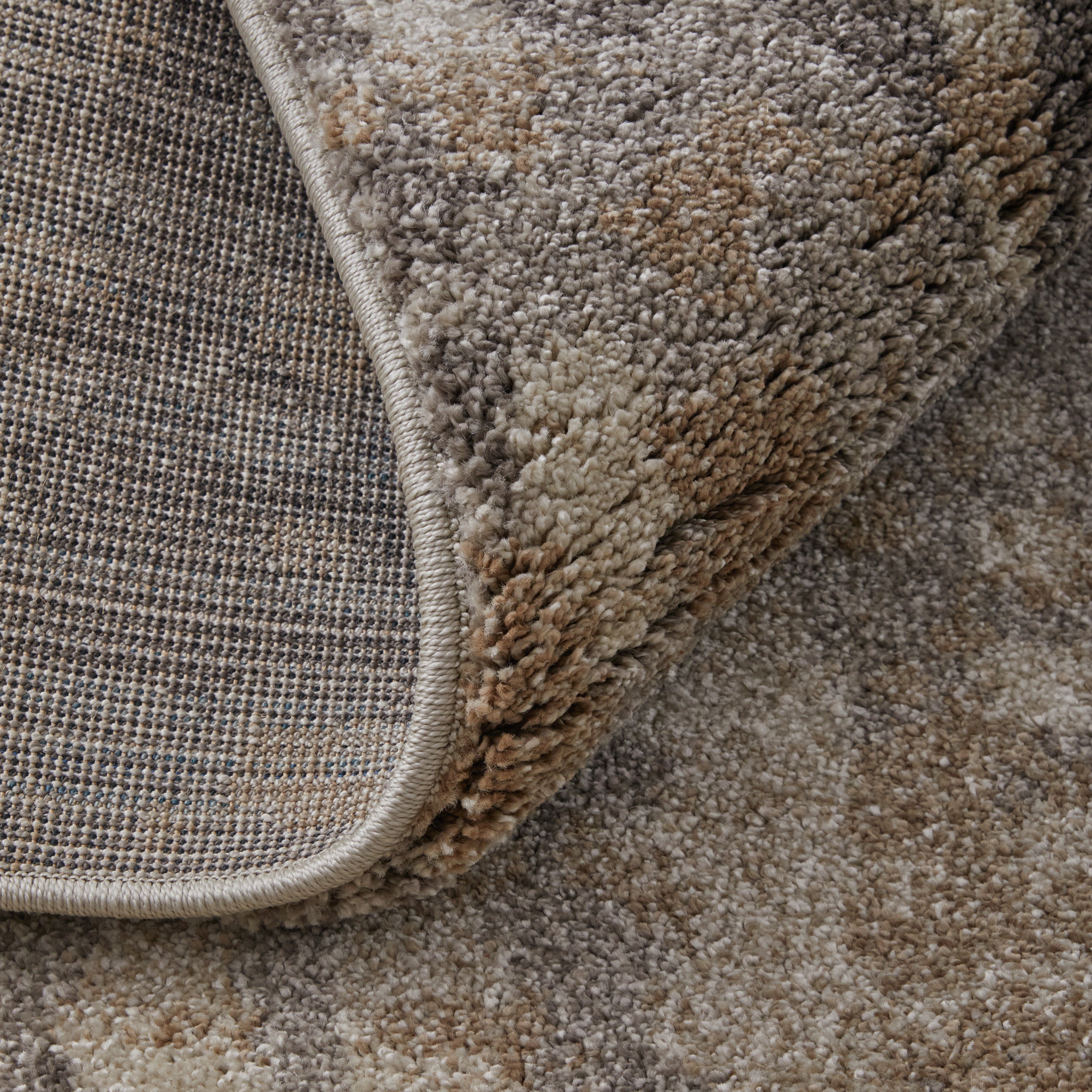 Skyview Modern Abstract - Brown/Tan/Ivory Area Rug